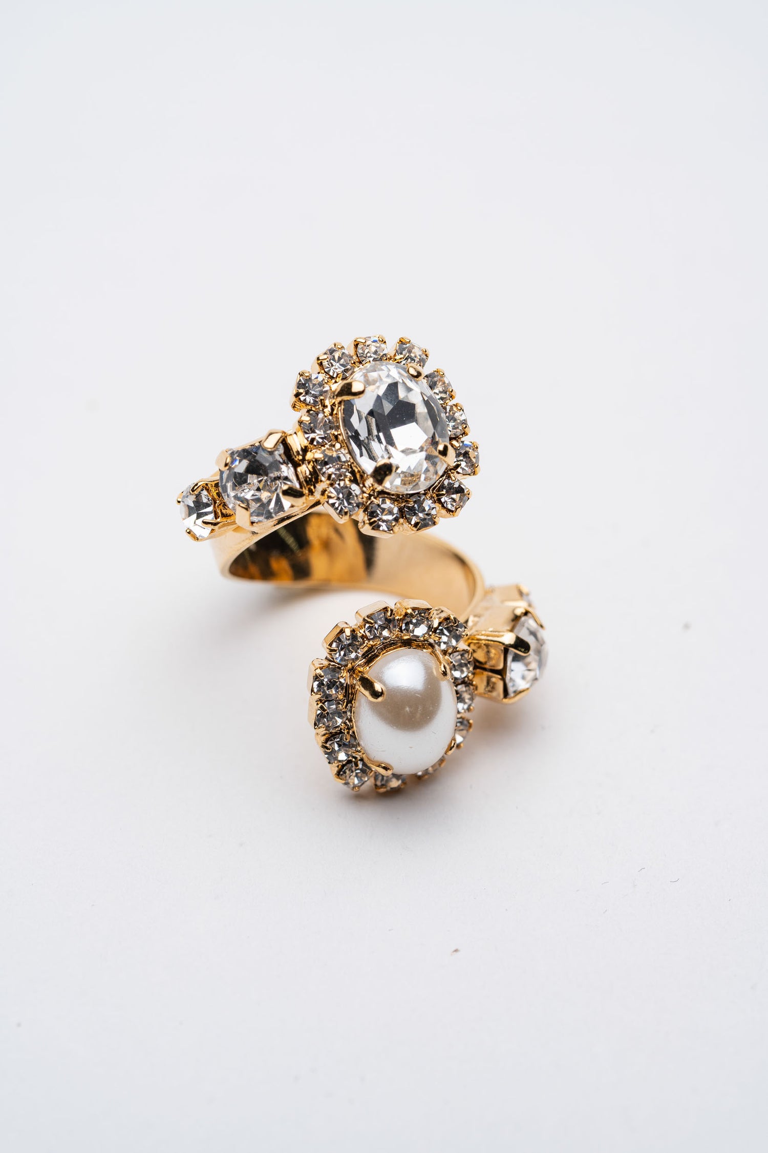 Anello Eterna Bellezza in ottone antiallergico free nickel con pietre colorate