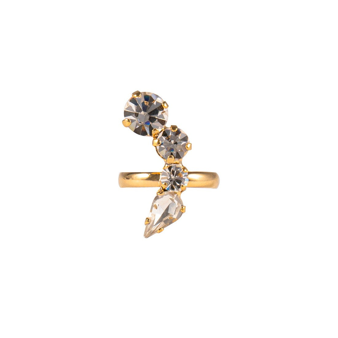 Anello Shiny Moon multipietre
