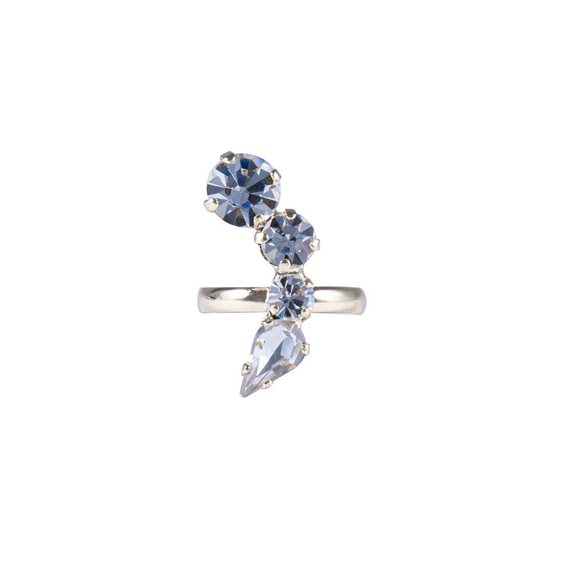 Anello Shiny Moon multipietre