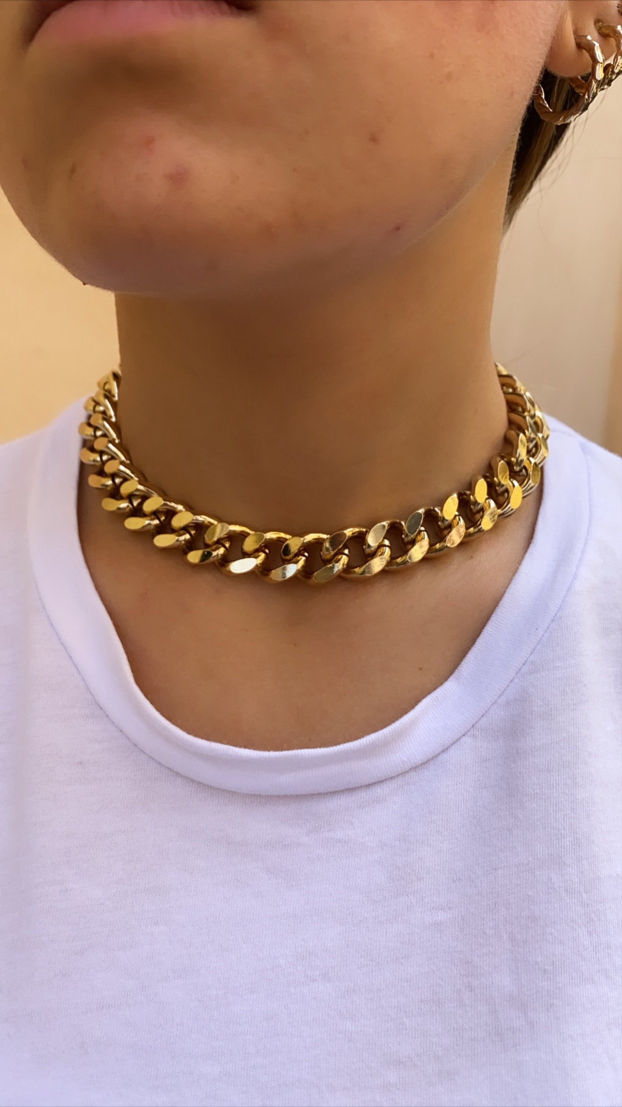 Collana catena doppia