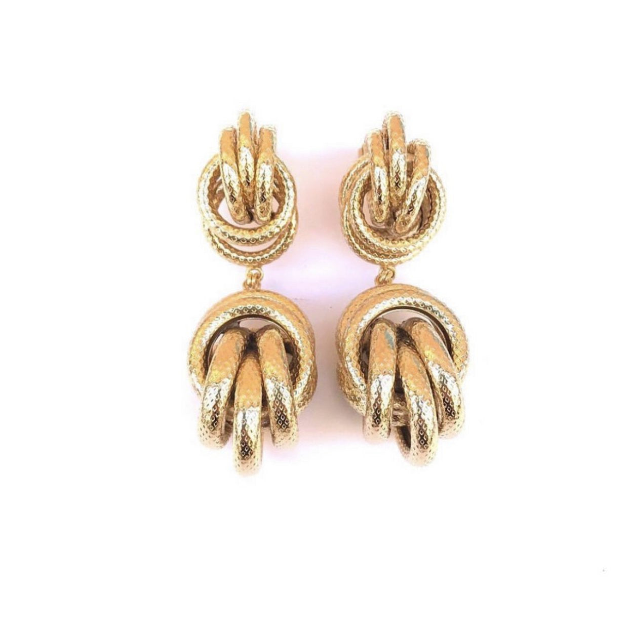 Orecchino nodo grande