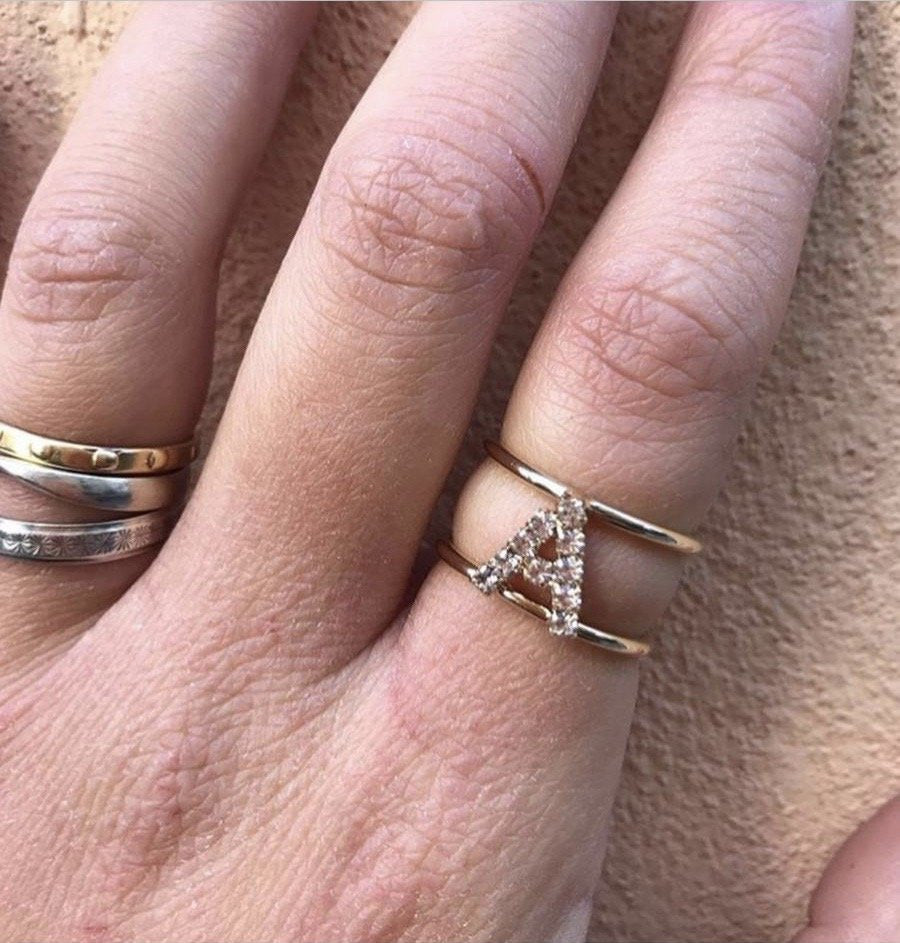 Anello con Iniziale