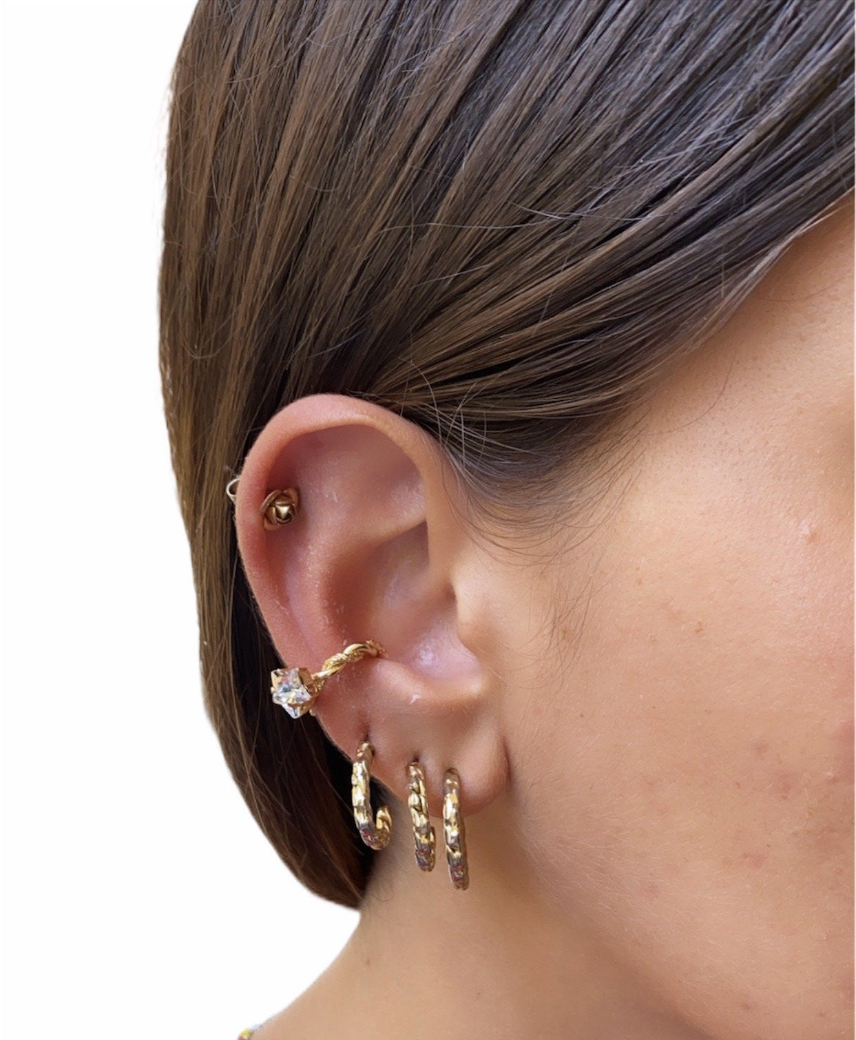 Earcuff con Stella Swarovski
