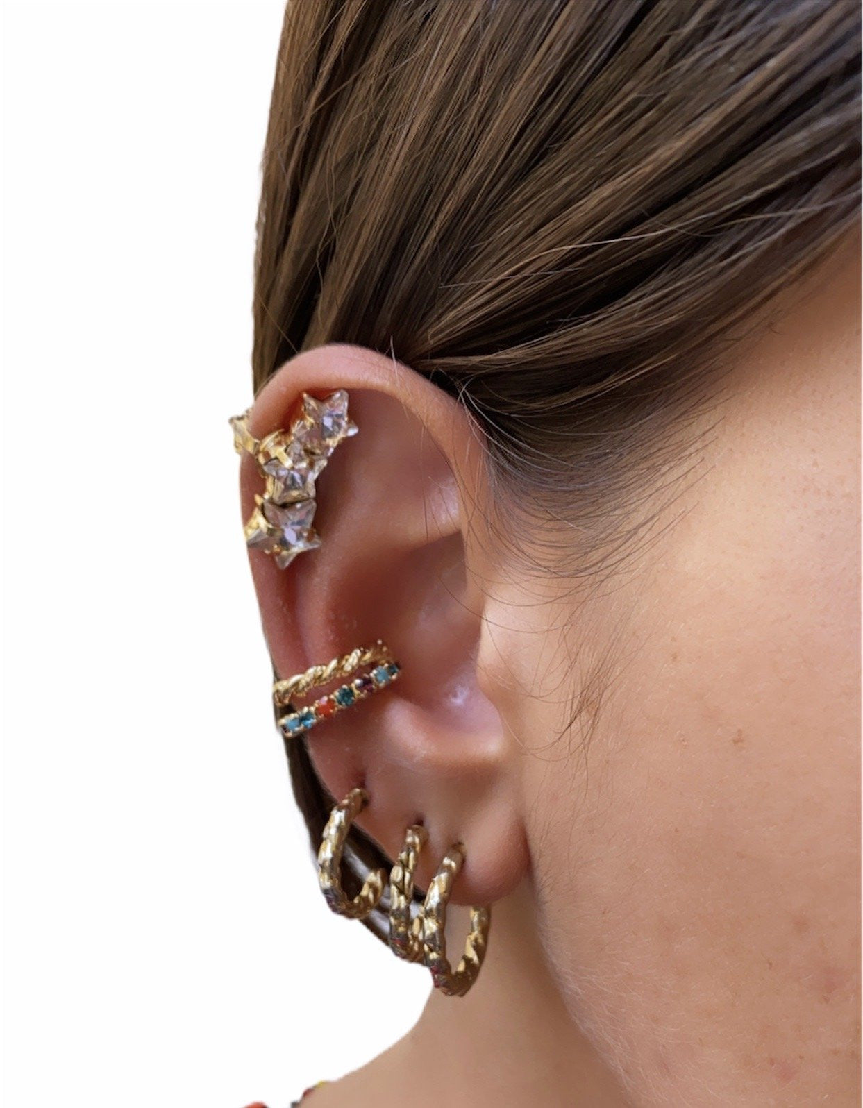 Earcuff Doppio Intrecciato