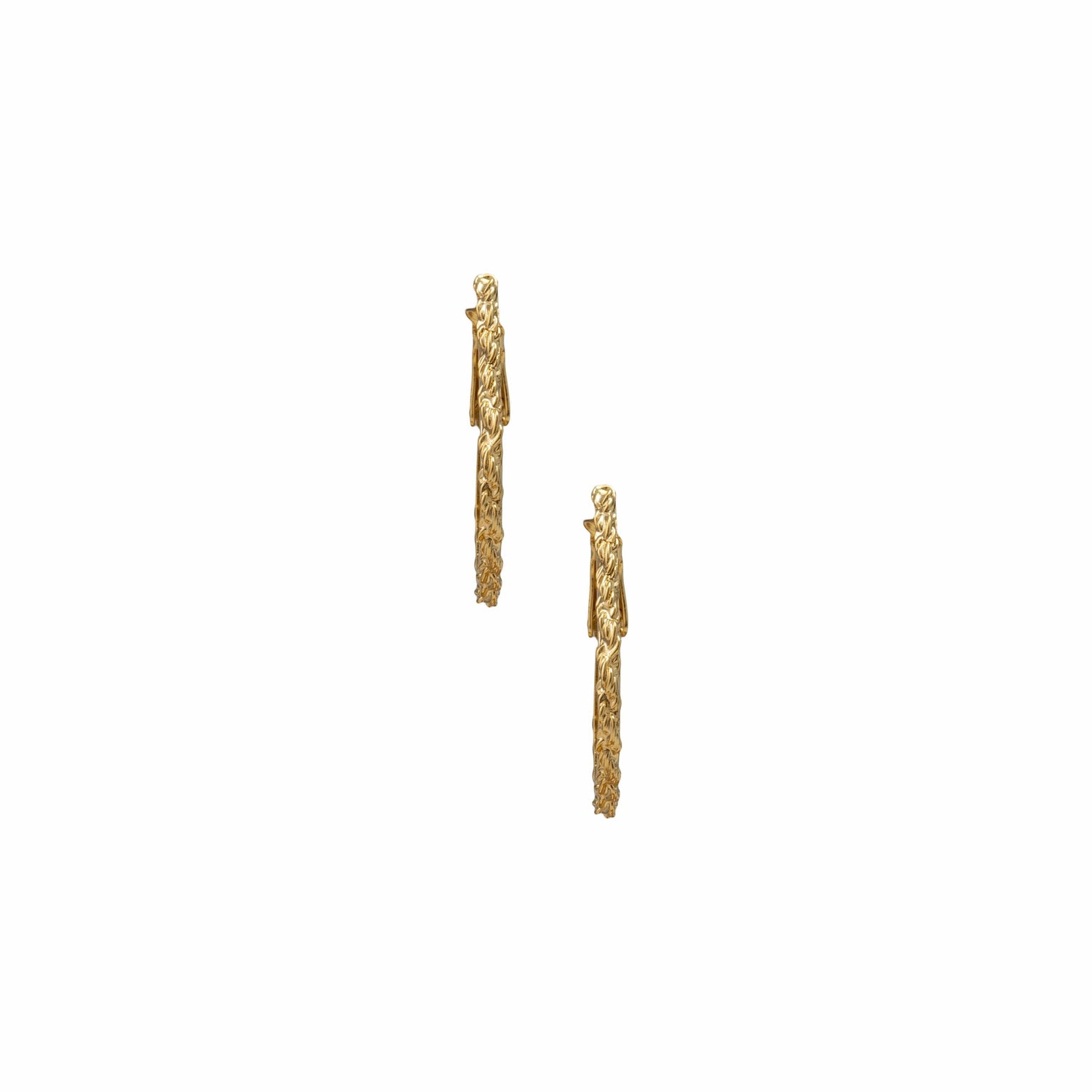Orecchini Oval Big con Catena Corda Rampino