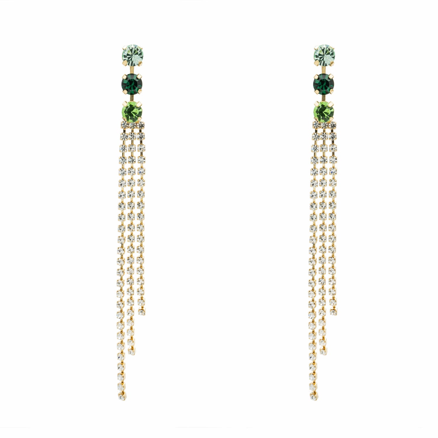 Orecchini Venus Strass Earrings con Strass e Pietre