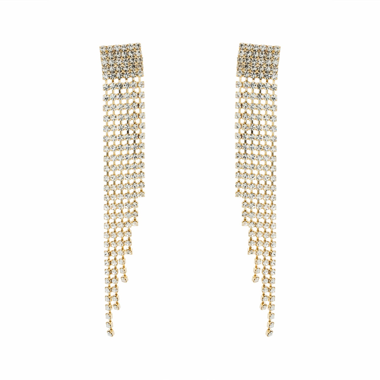 Orecchini Strass Climb Long