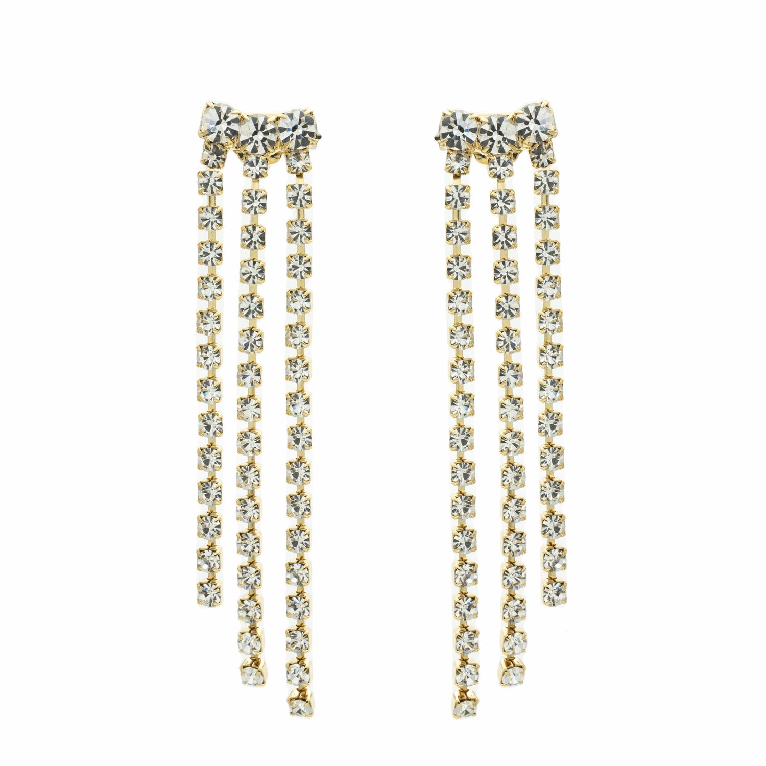 Orecchini Strass Vintage Runway