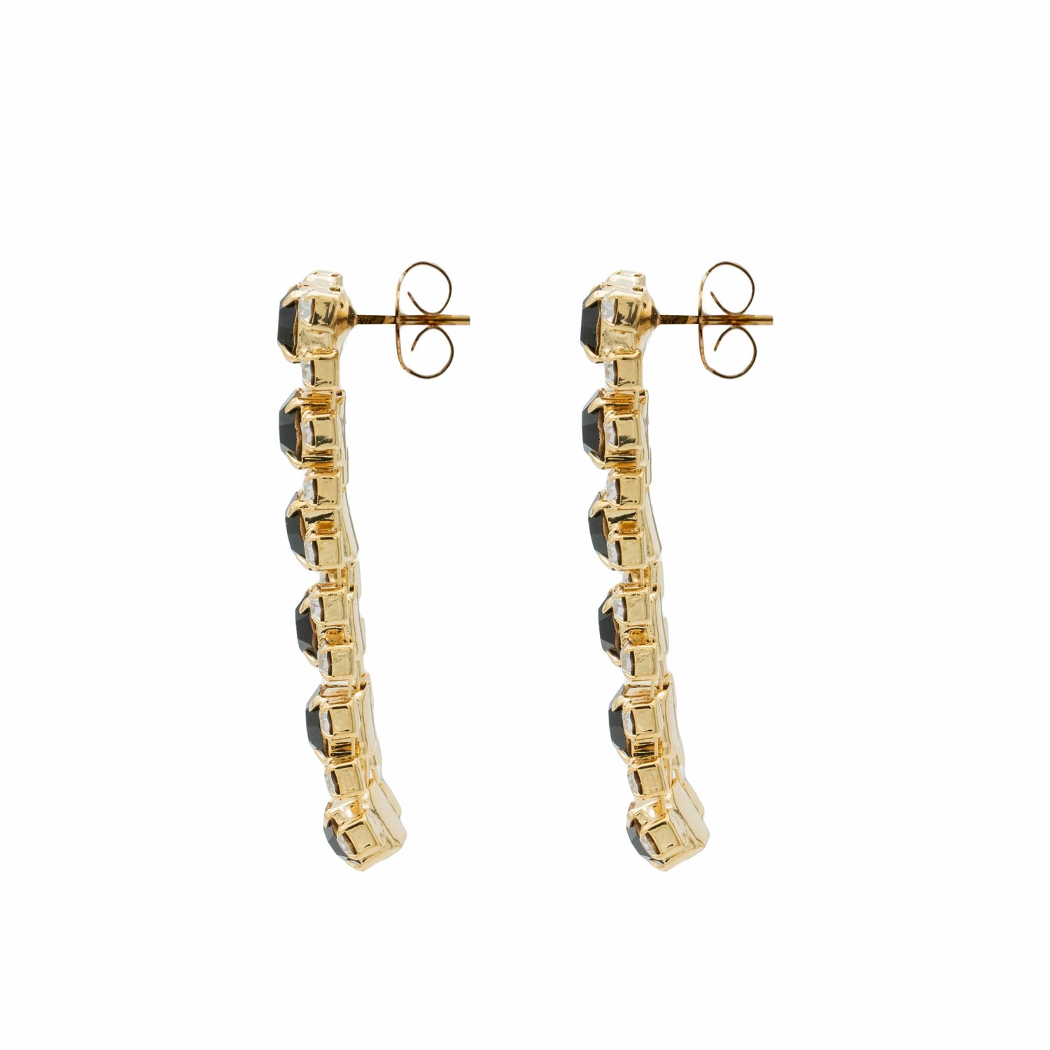 Orecchini Strass Snake