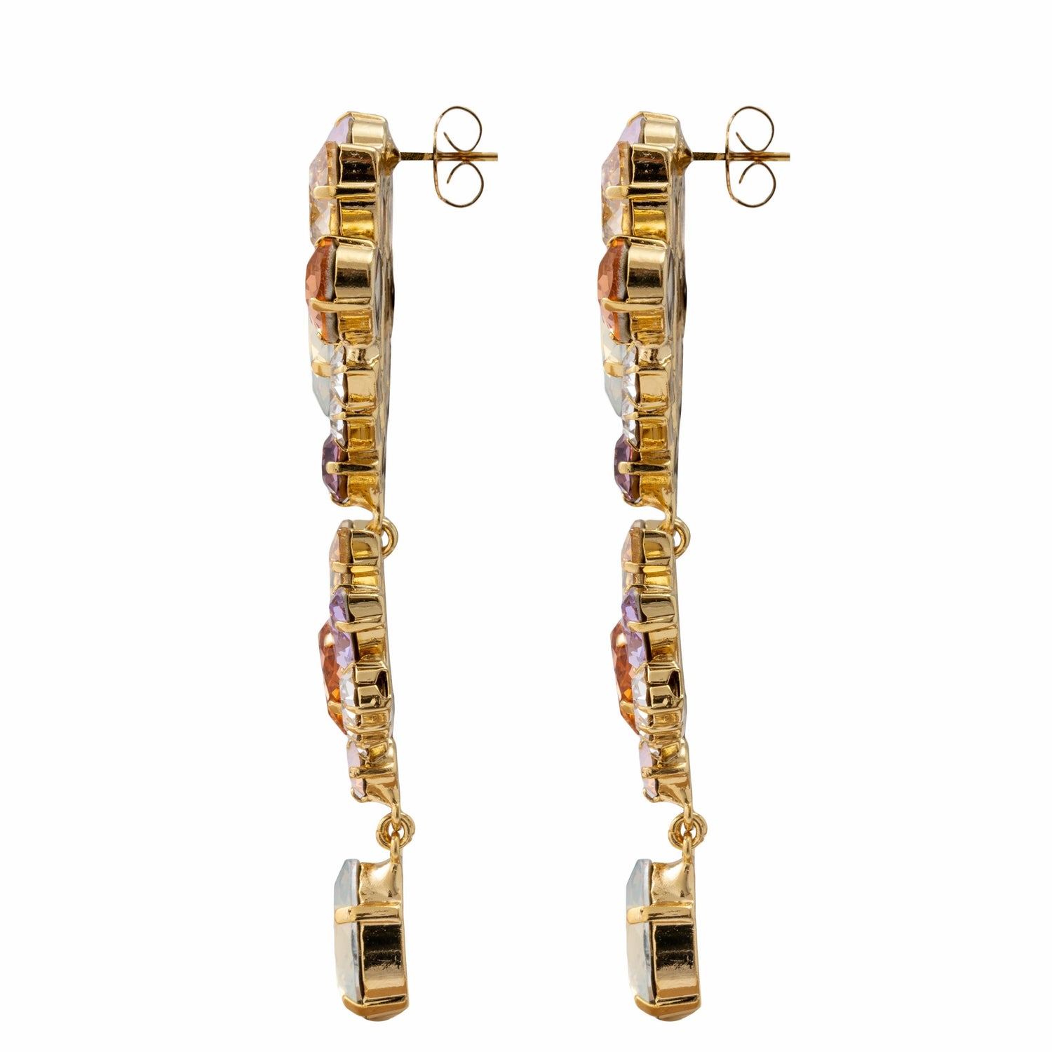 Orecchini Strass Desert Rose