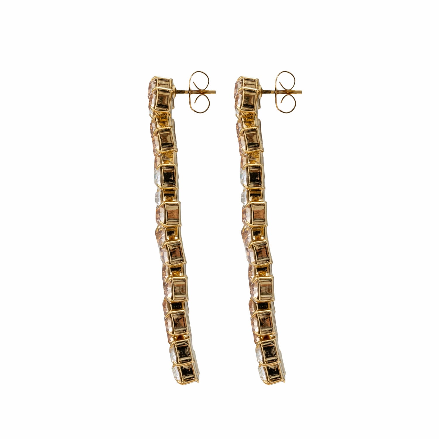 Orecchini Strass Checkmate