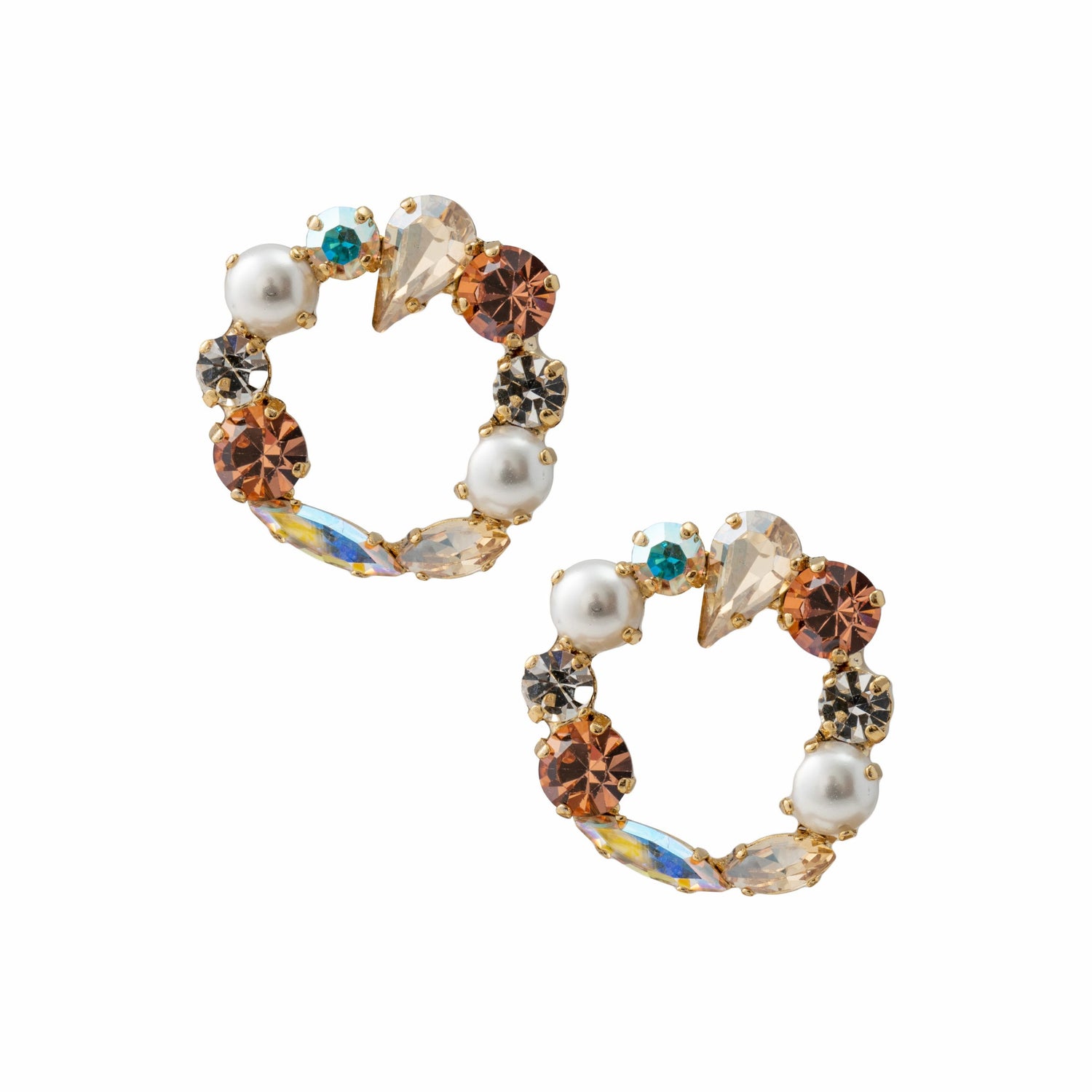 Orecchini Pietre Glamour Vintage