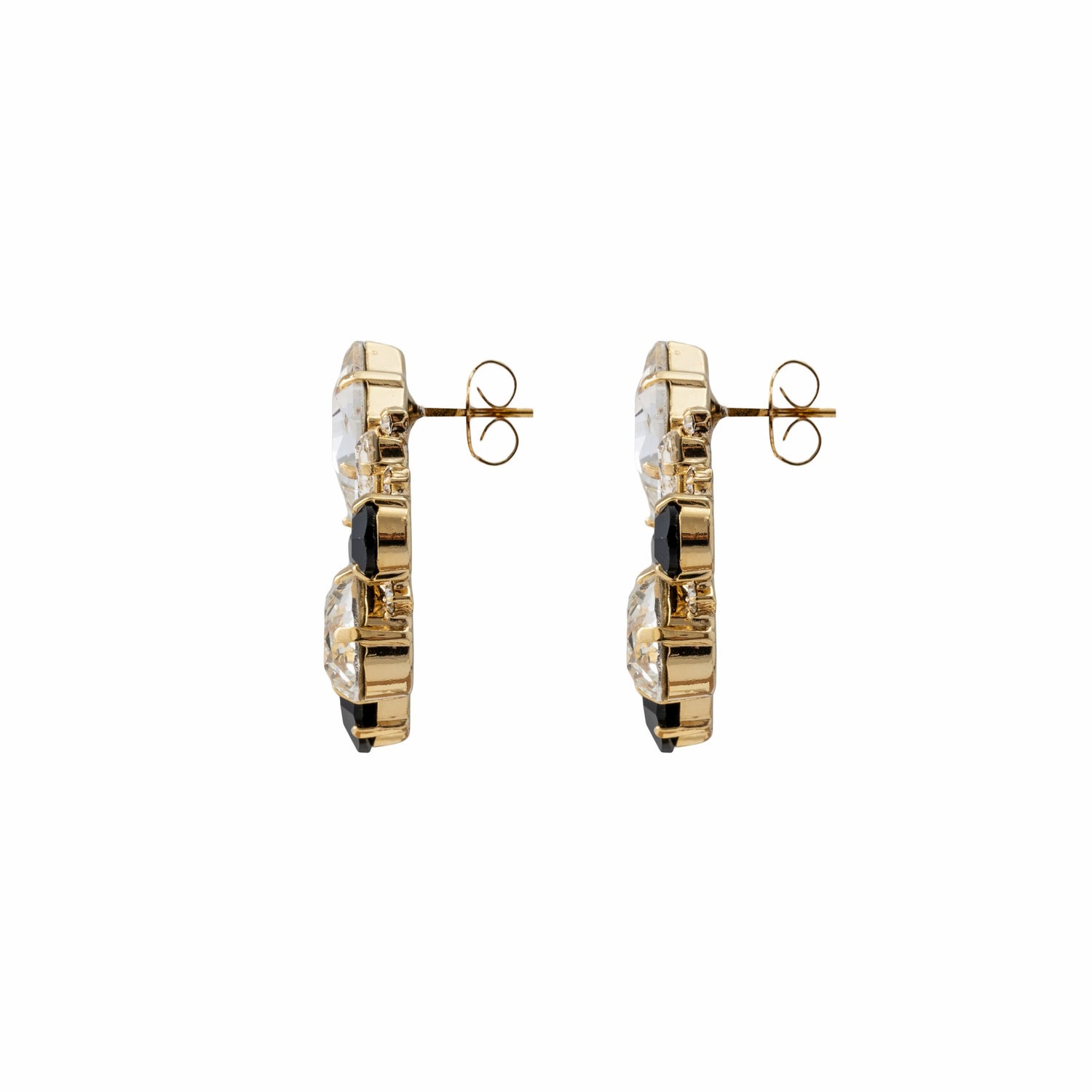 Orecchini Strass Asymmetric