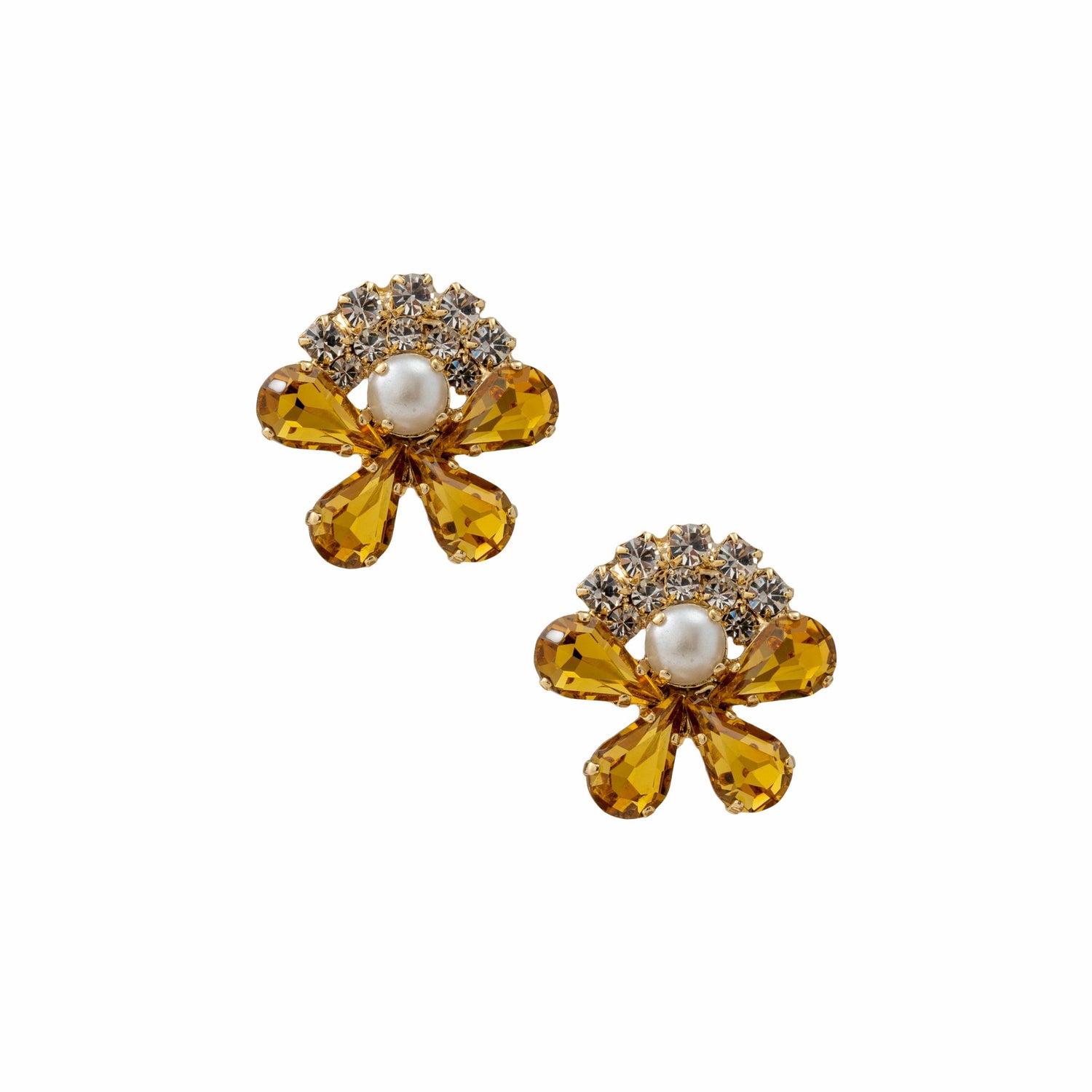 Orecchini Strass Small Bloom