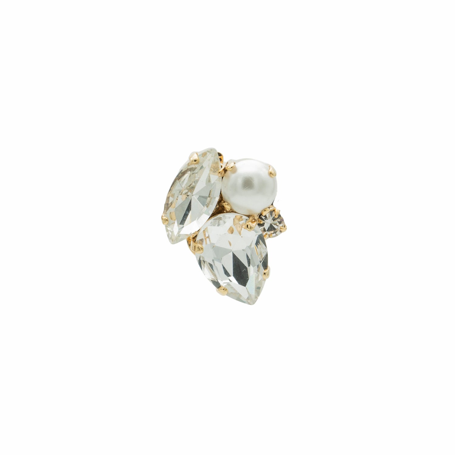 Orecchino Strass Trinity Silk