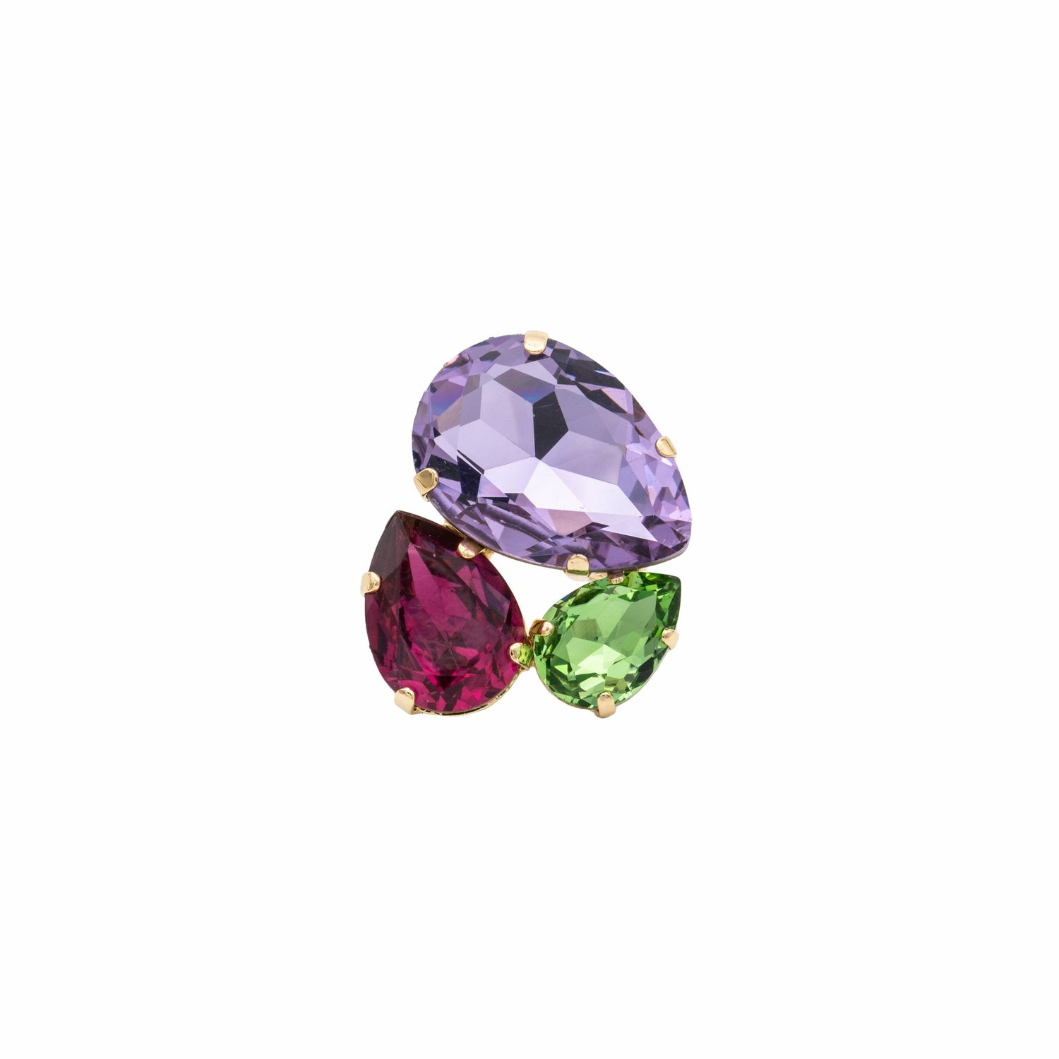 Anello Pietre Peony