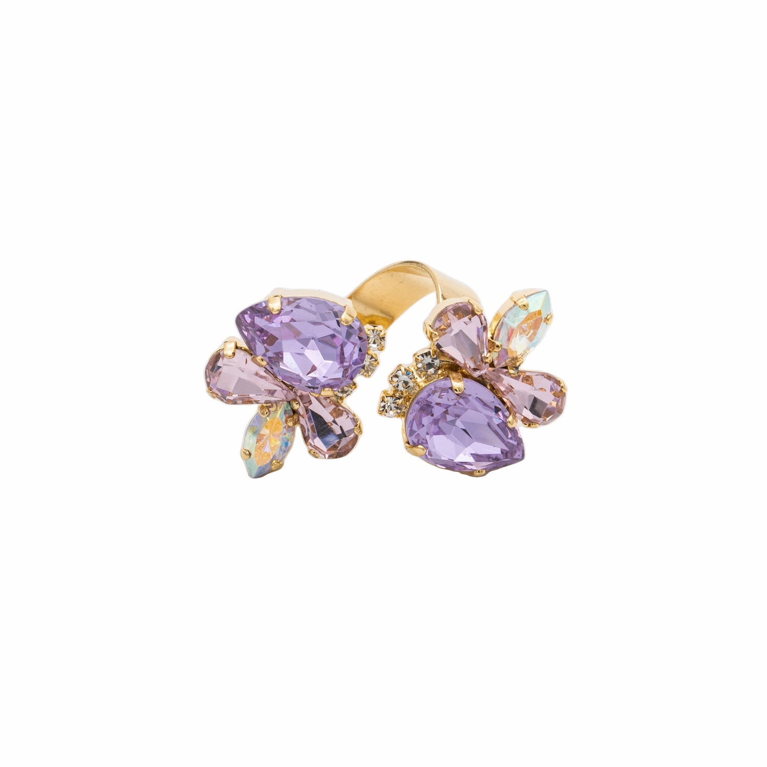 Anello Strass Andromeda Double