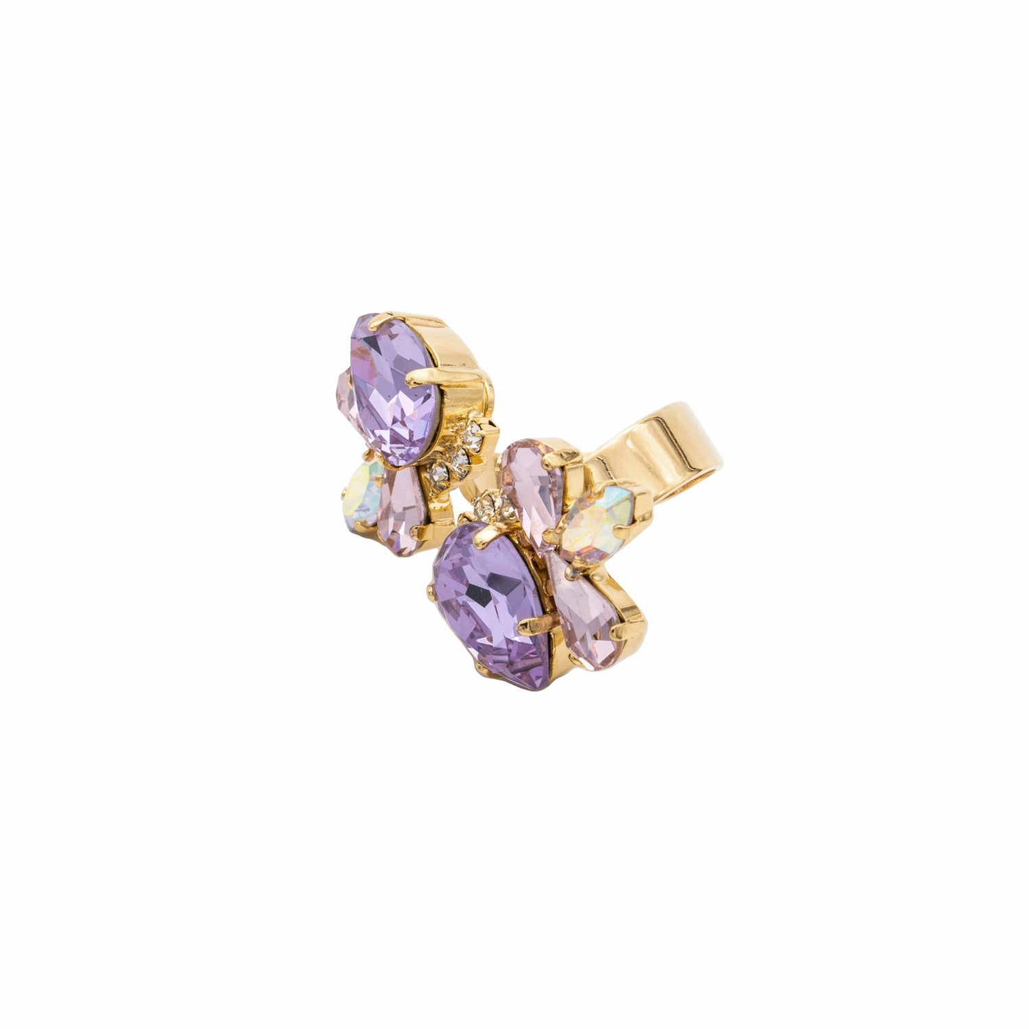 Anello Strass Andromeda Double