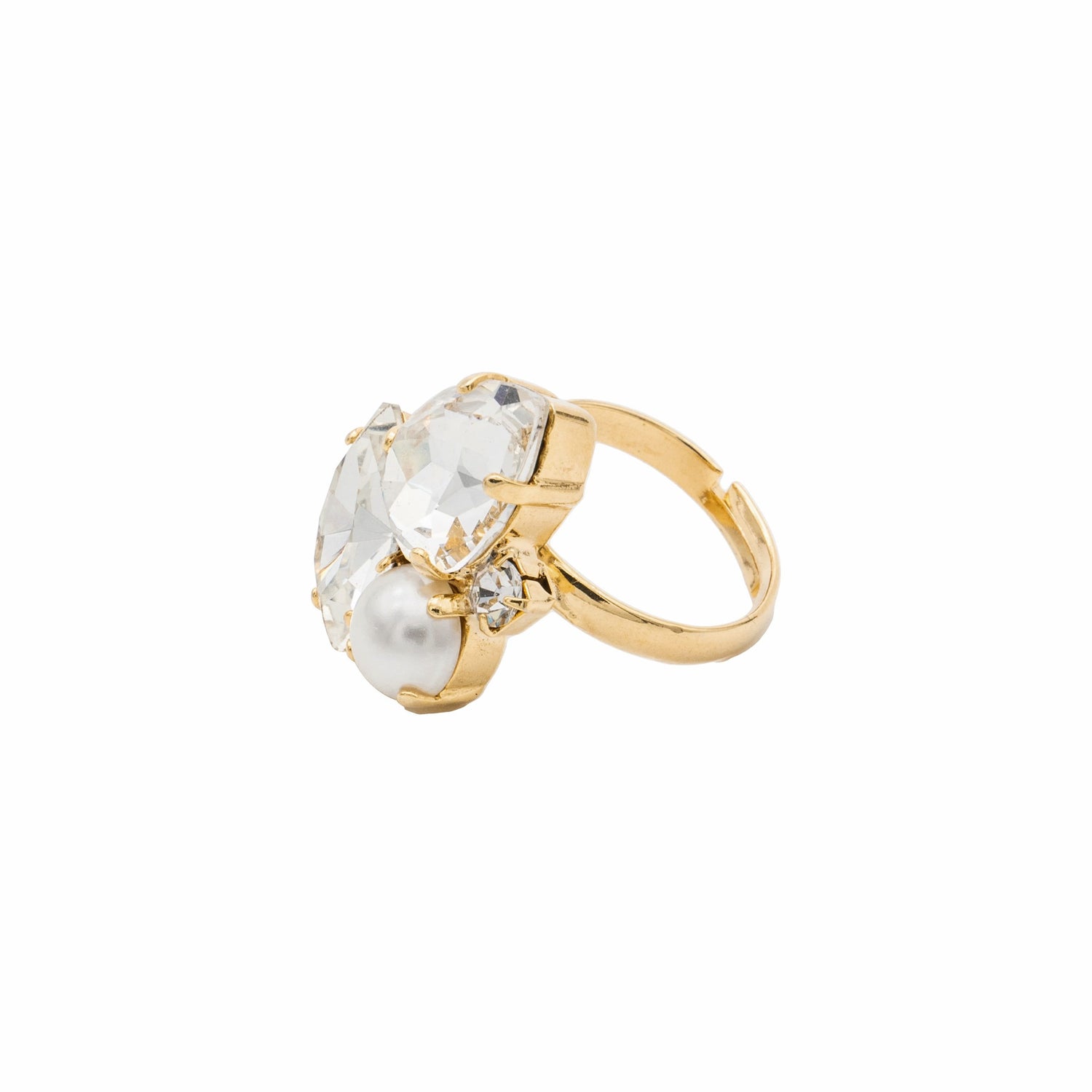 Anello Strass Trinity Silk