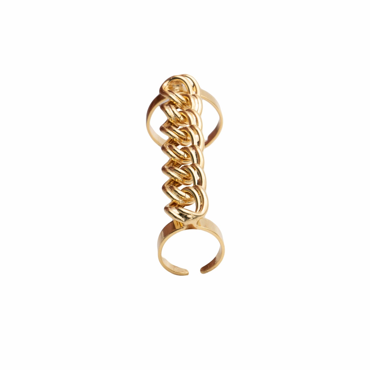 Anello Catena Double Chain