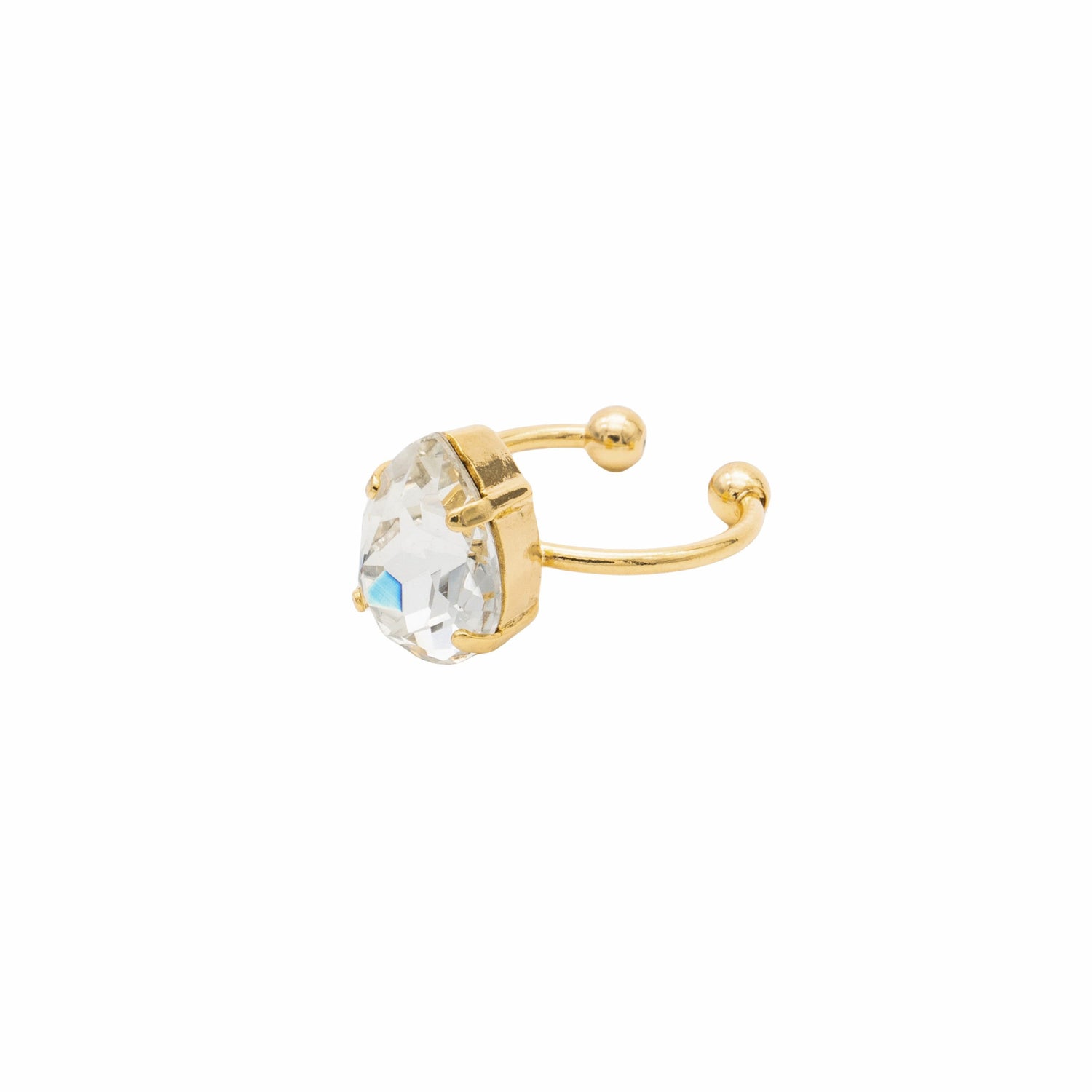 Anello Pietra Nude Goccia