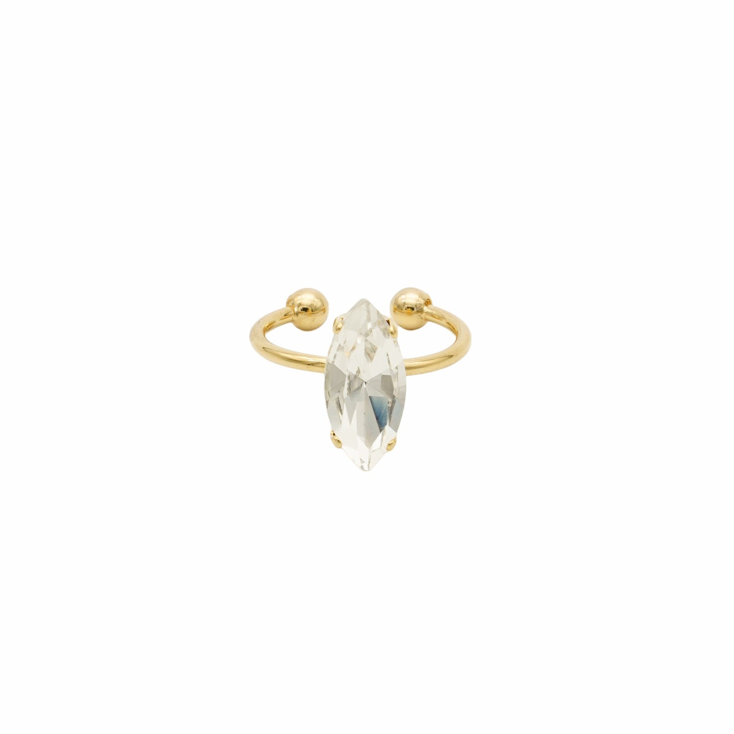 Anello Pietra Nude Ovale