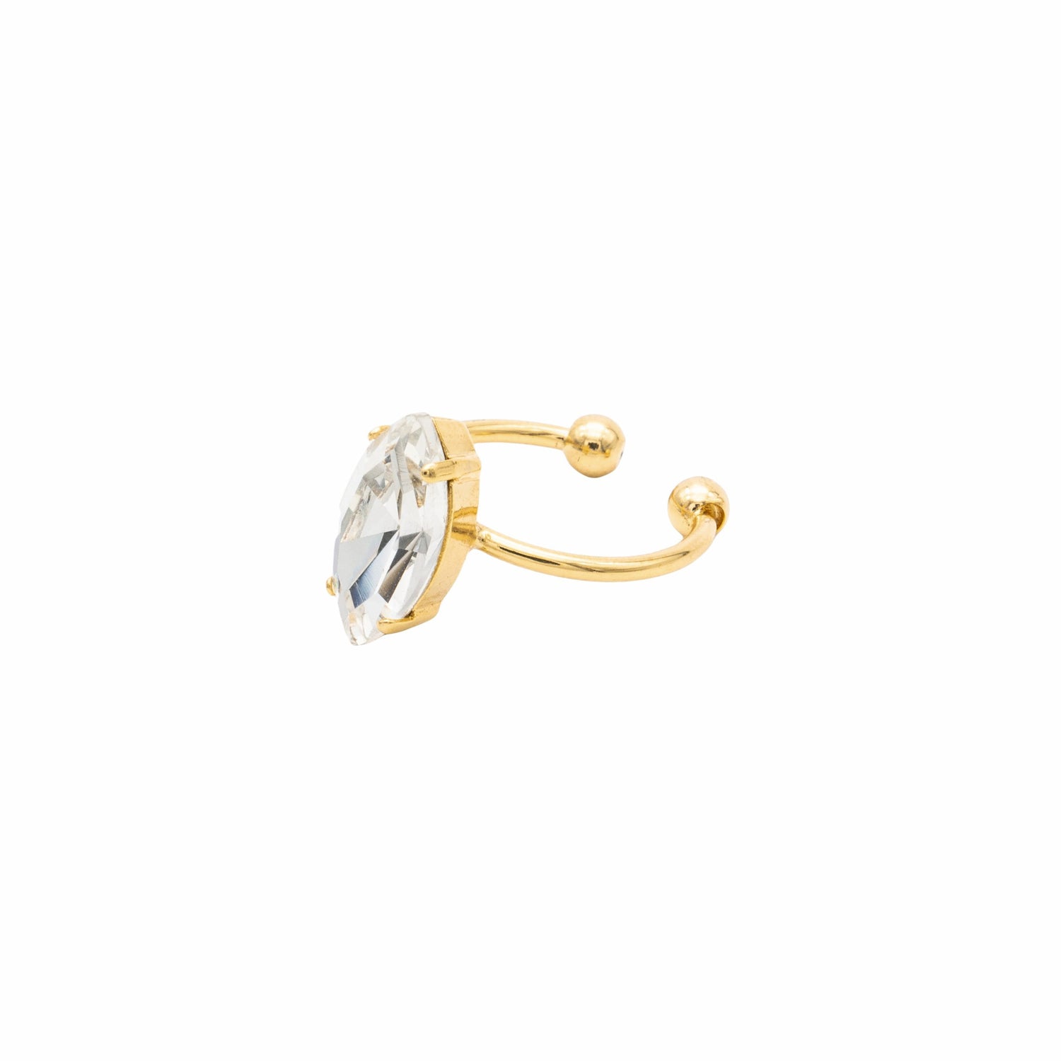 Anello Pietra Nude Ovale