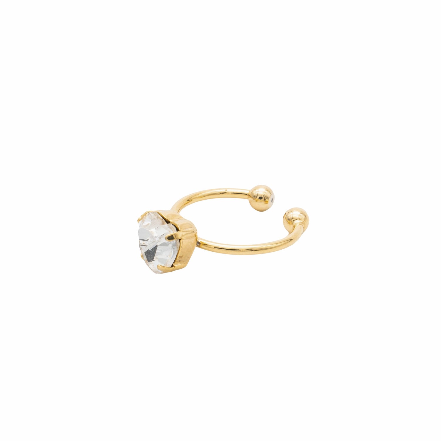 Anello Pietra Nude Cuore
