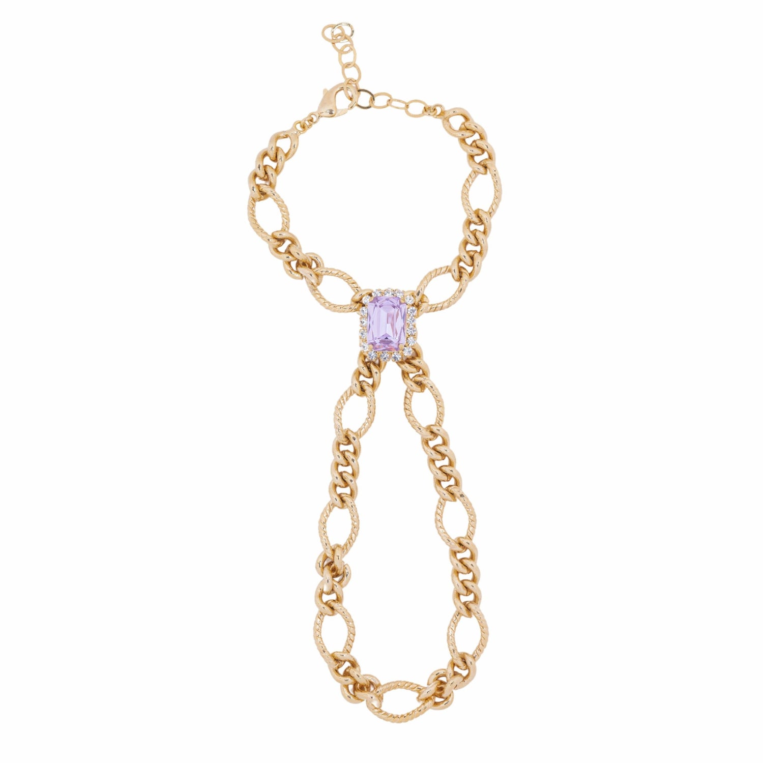 Baciamano Strass Catena Figaro Princess