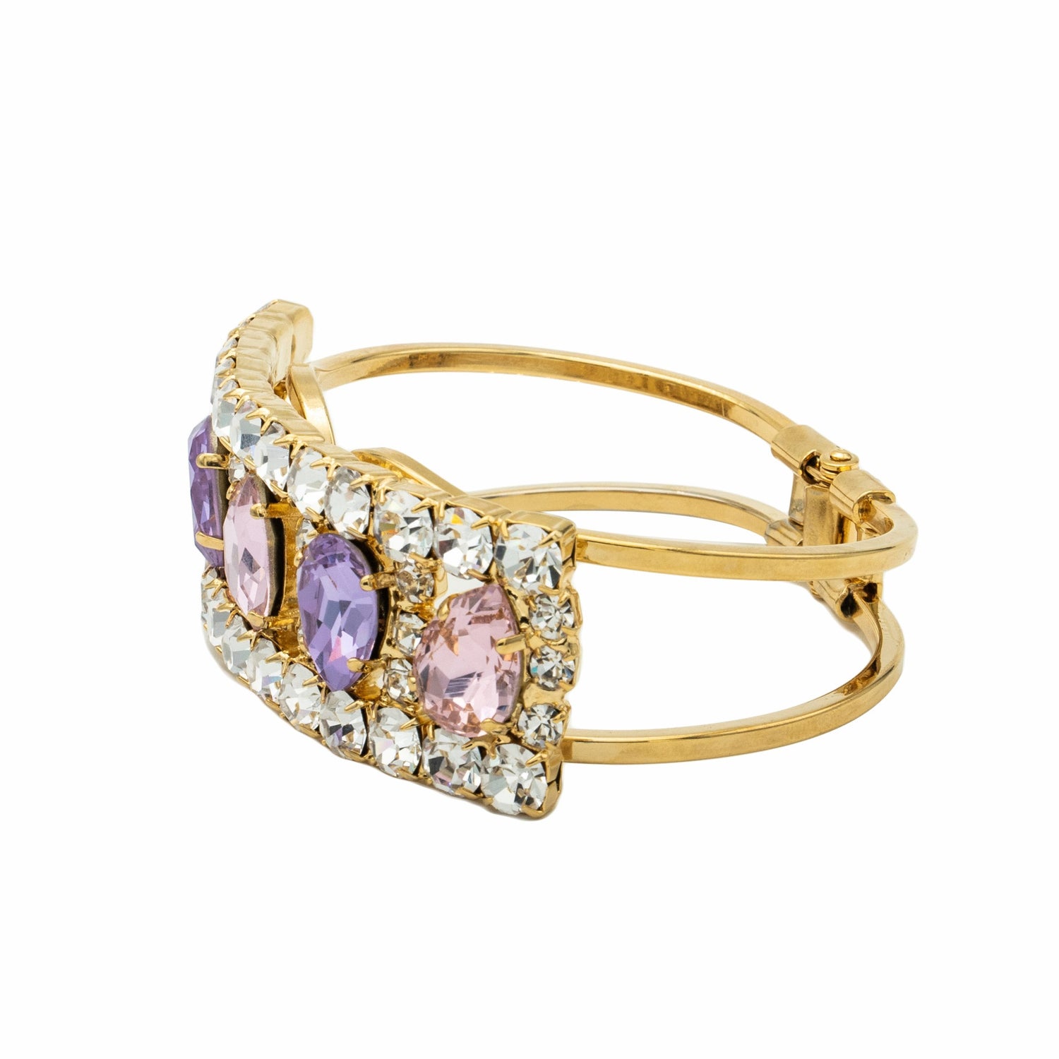 Bracciale Strass Square Button
