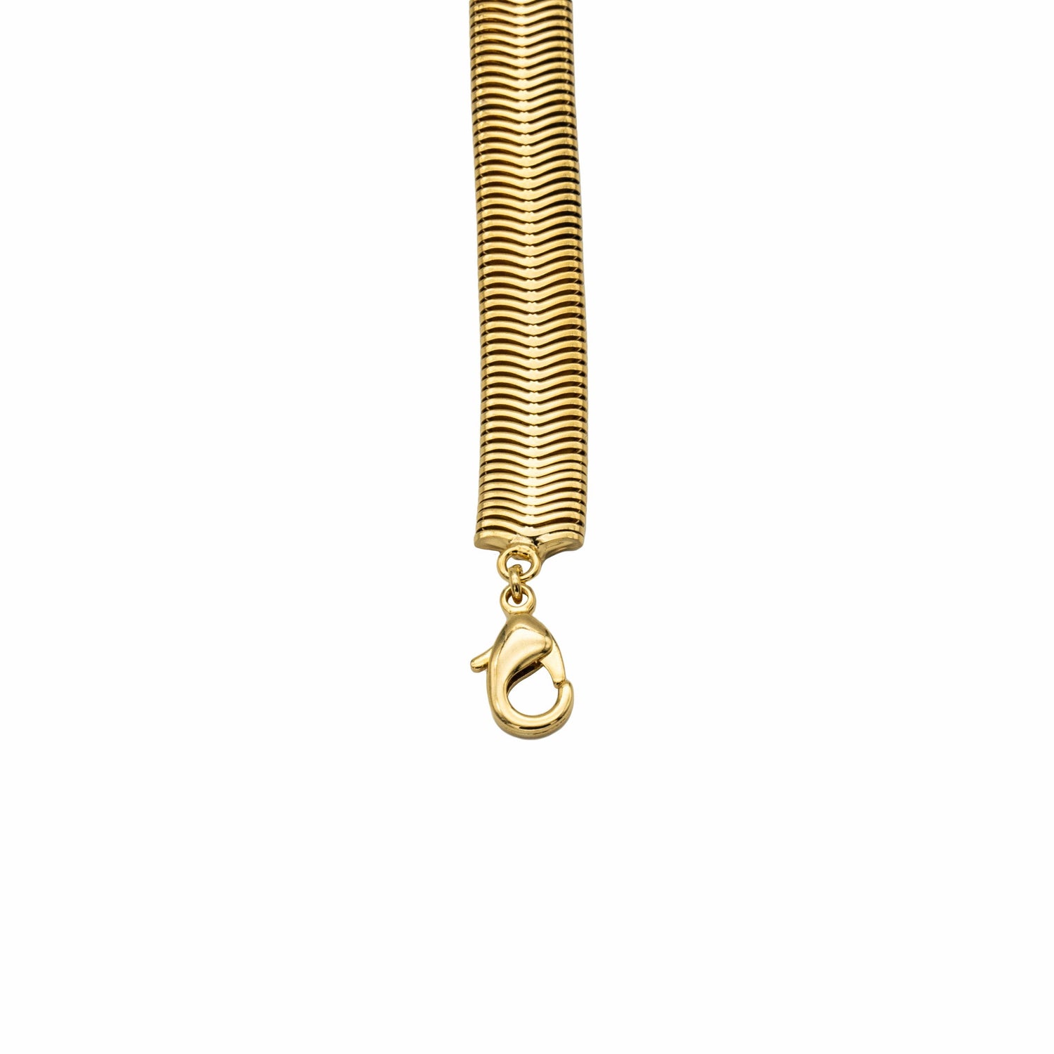 Bracciale Catena Serpe Piatta Maxi Egyptian Style