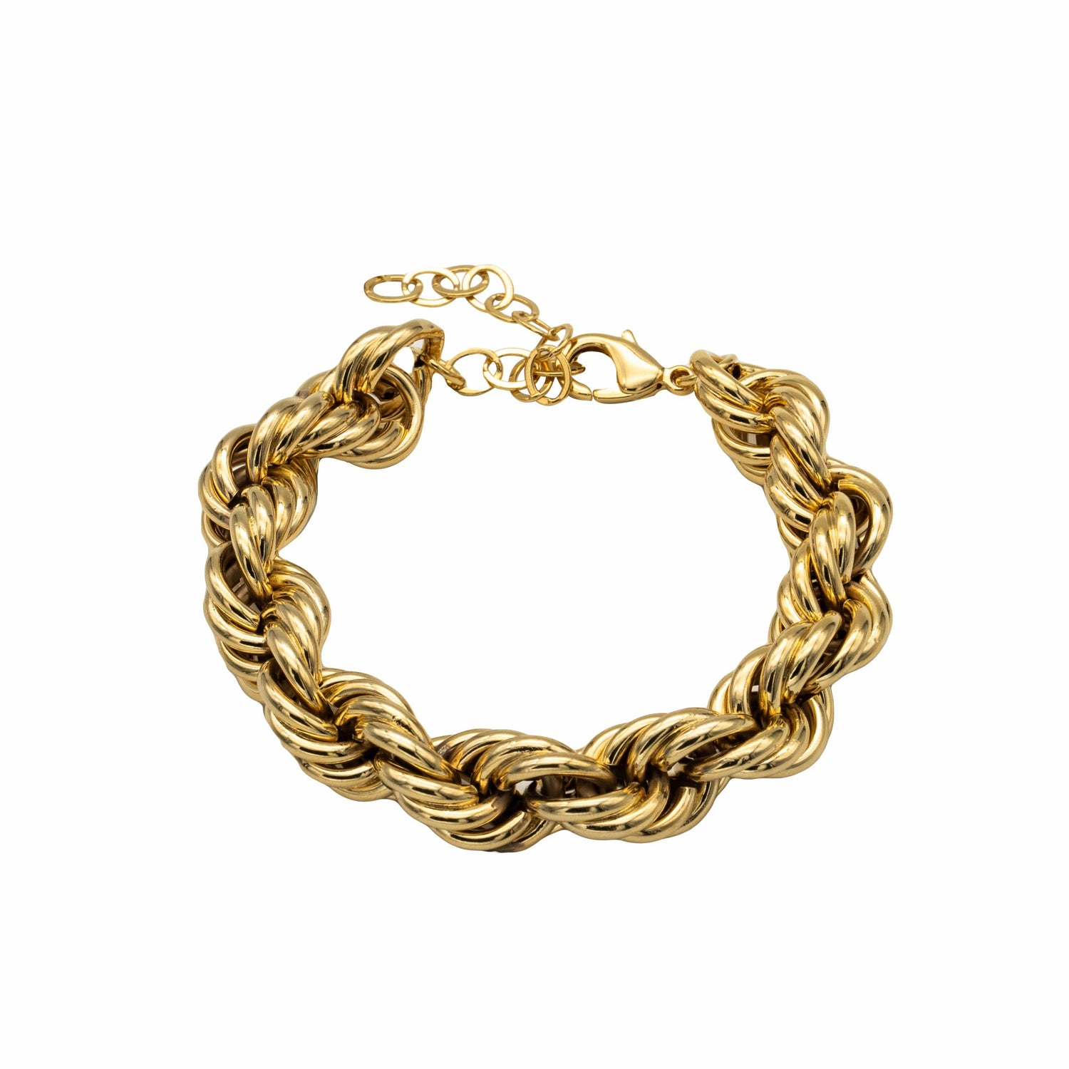 Bracciale Catena Alluminio Braid
