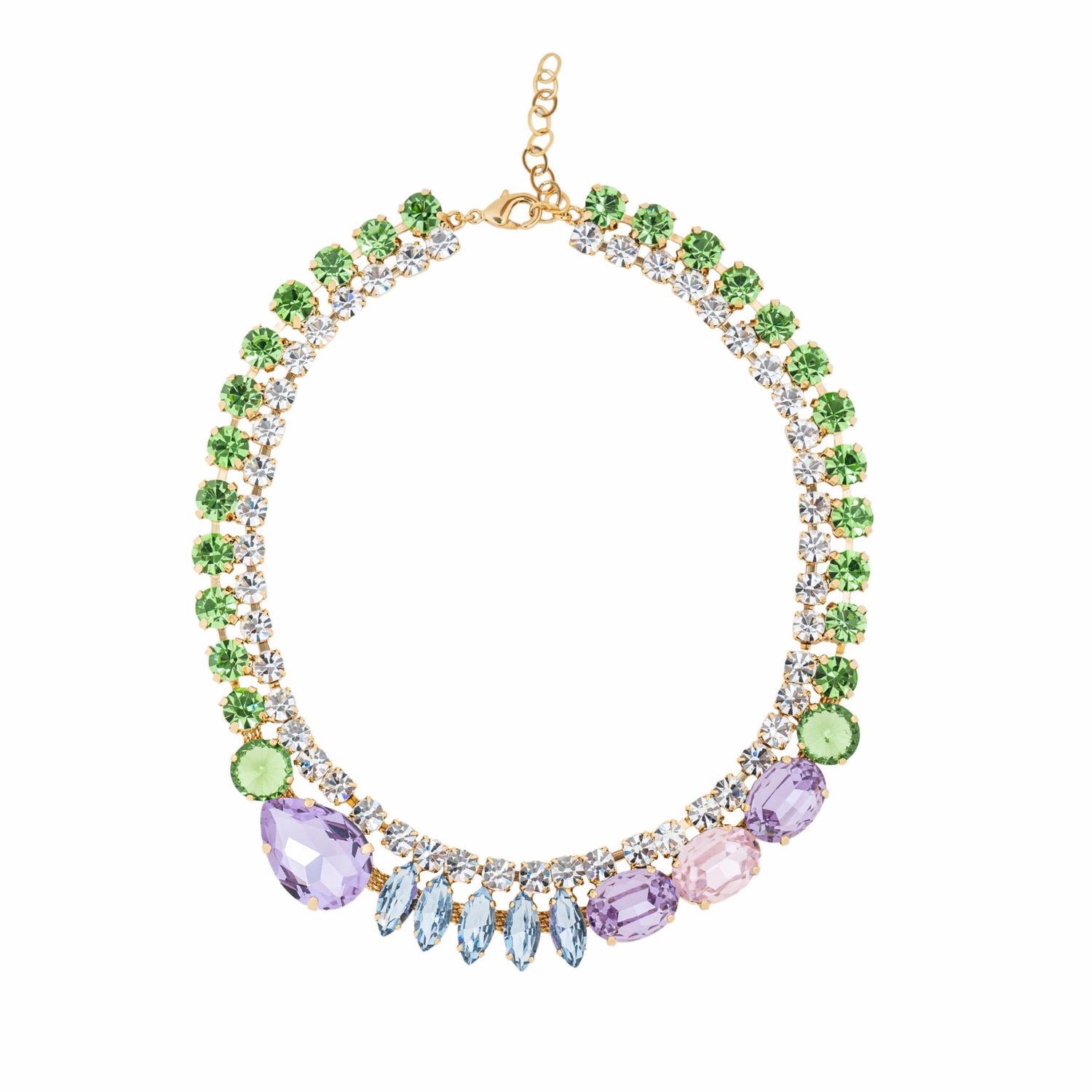 Collana Strass Flying Wing