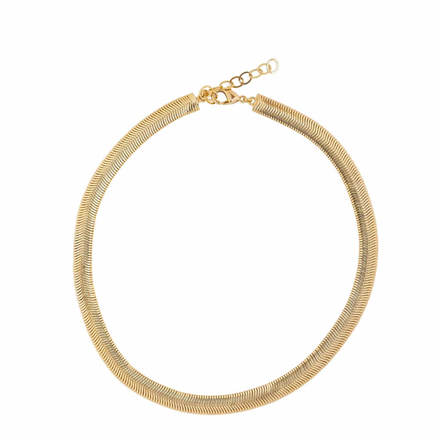 Collana Catena Serpe Piatta Maxi Egyptian Style