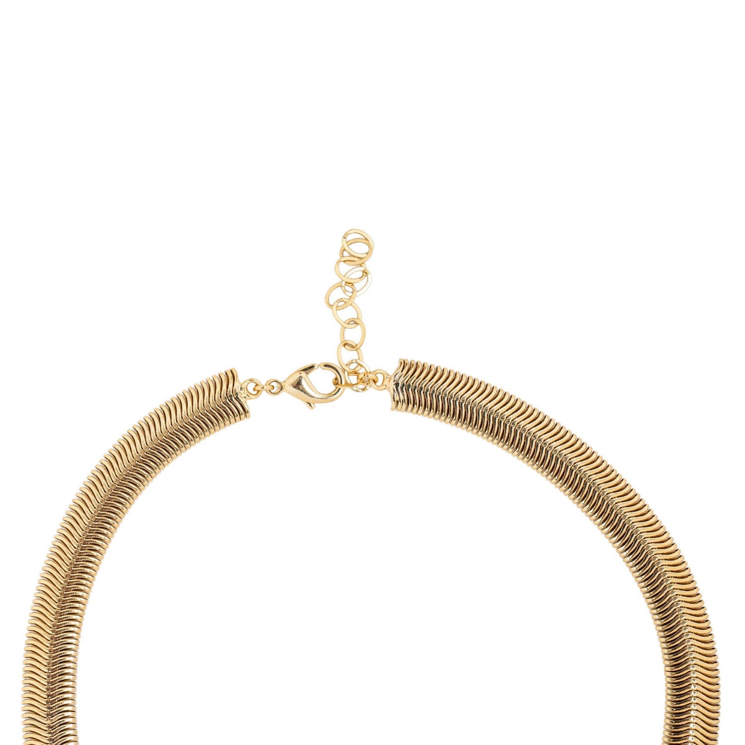 Collana Catena Serpe Piatta Medium Egyptian Style