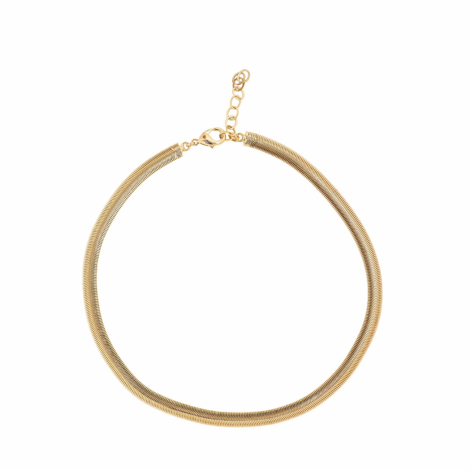 Collana Catena Serpe Piatta Mini Egyptian Style