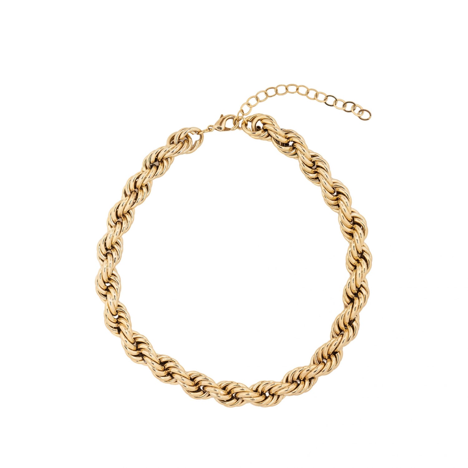 Collana Catena Alluminio Braid