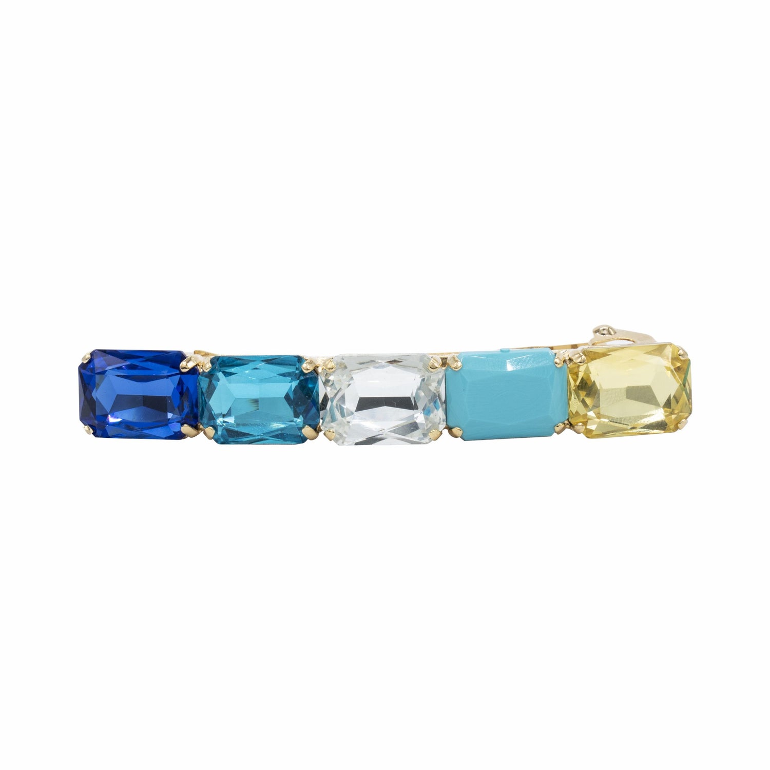 Fermaglio Pietre Multi Tris