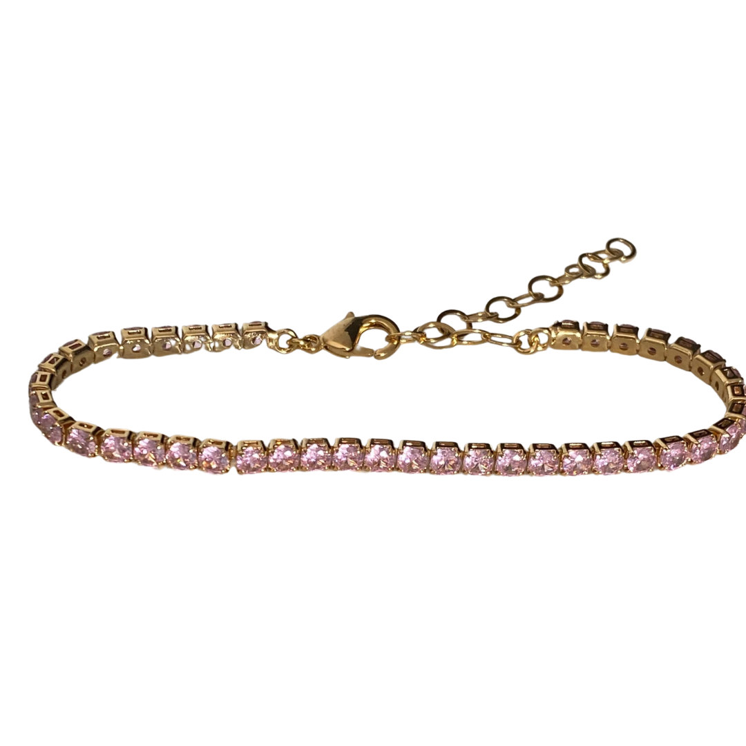 Cavigliera Catena Zirconi Small