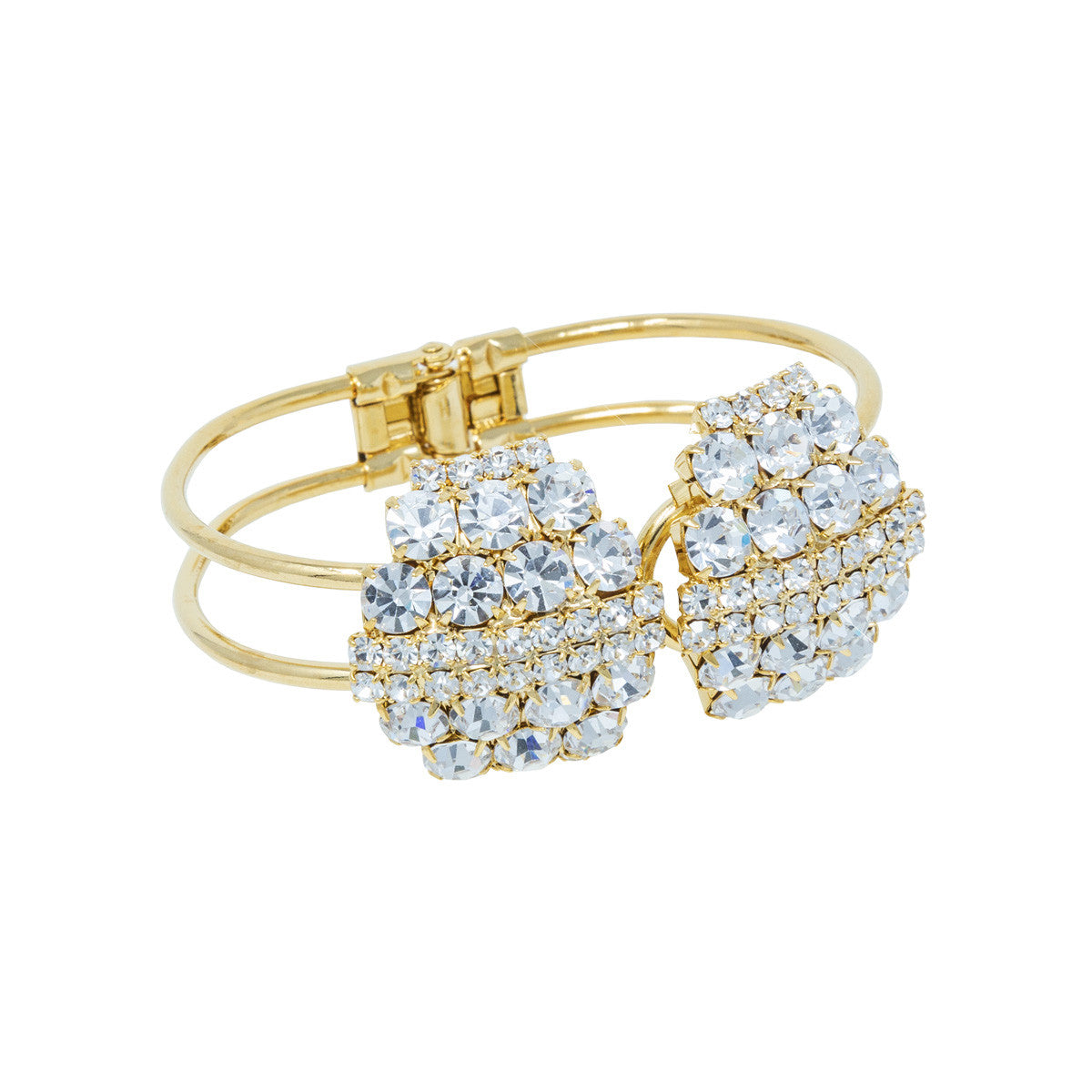 Bracciale Rigido Strass Queen