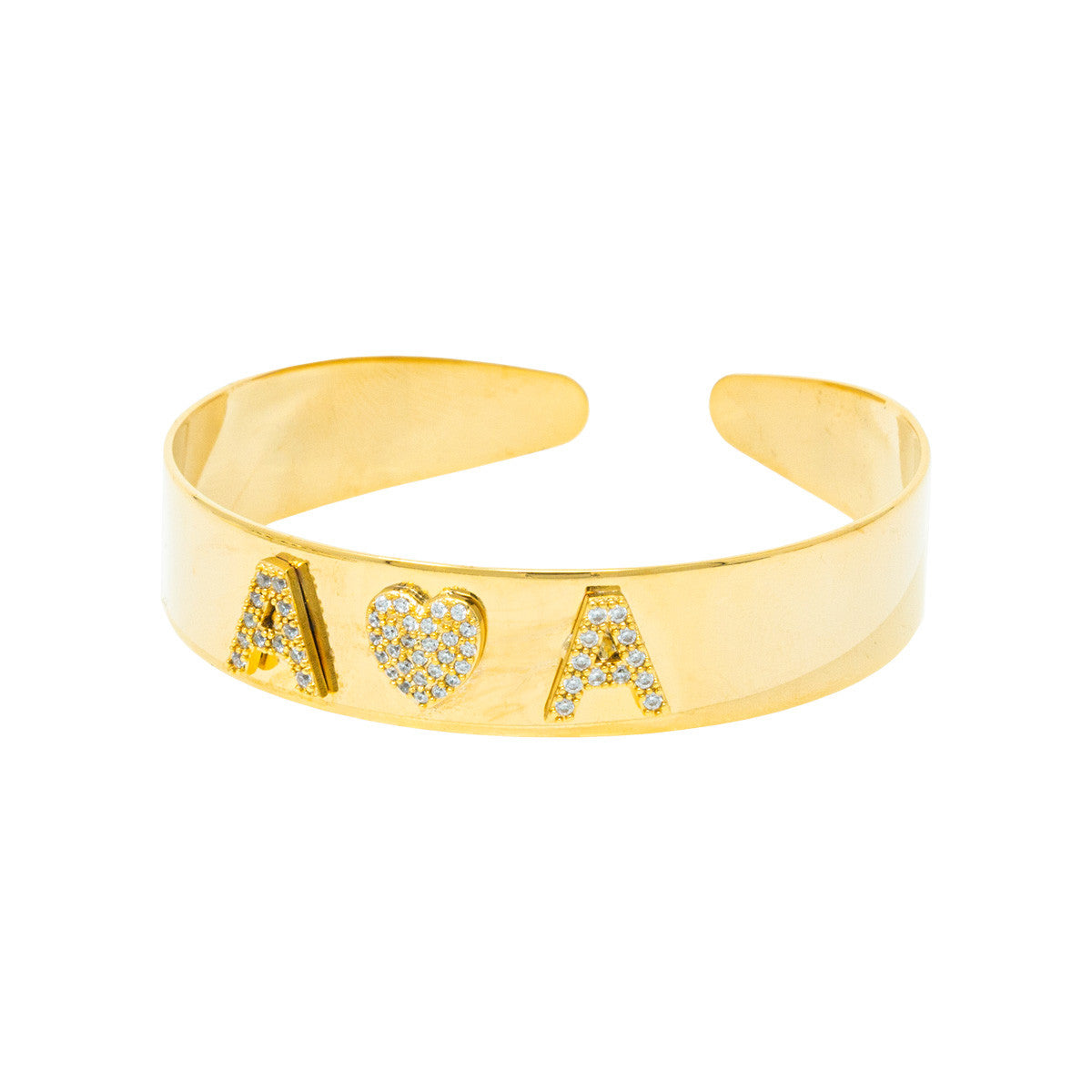 Bracciale In Manetta Personalizzabile Letters