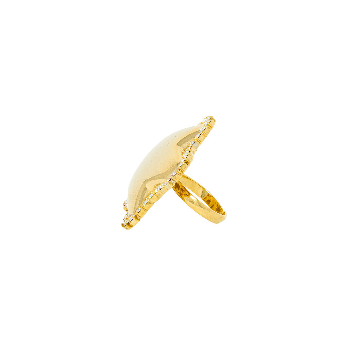 Anello con Strass Glitter Star