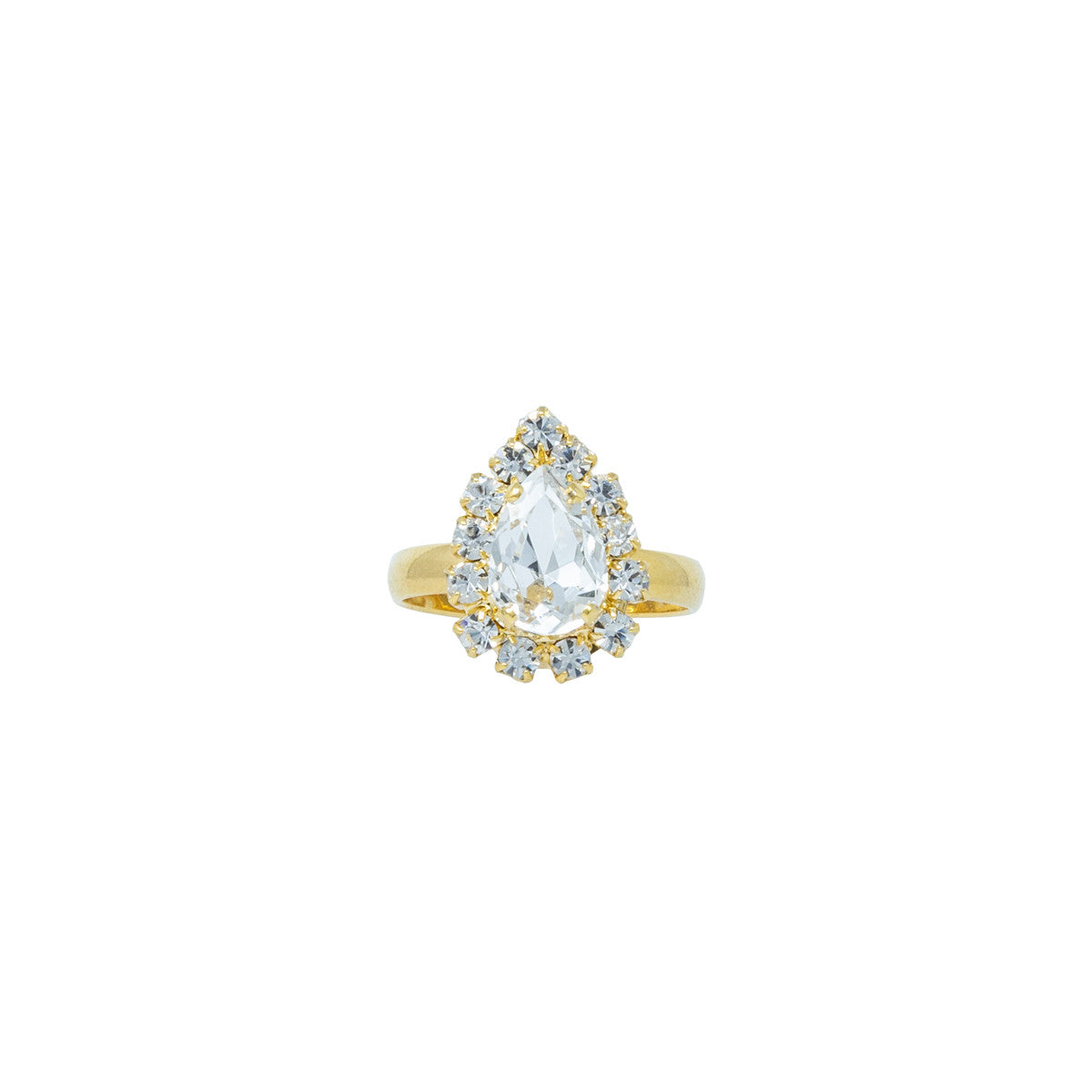 Anello Strass con Pietra Queenly