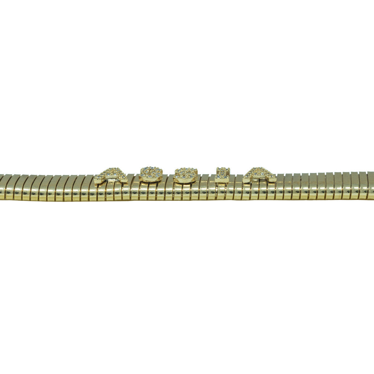 Bracciale con Catena Elastica Name