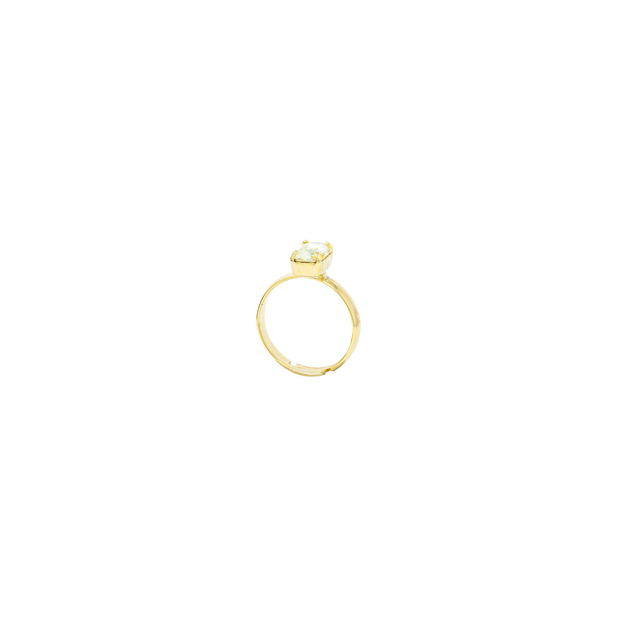 Anello con Pietra Solitaire Mini