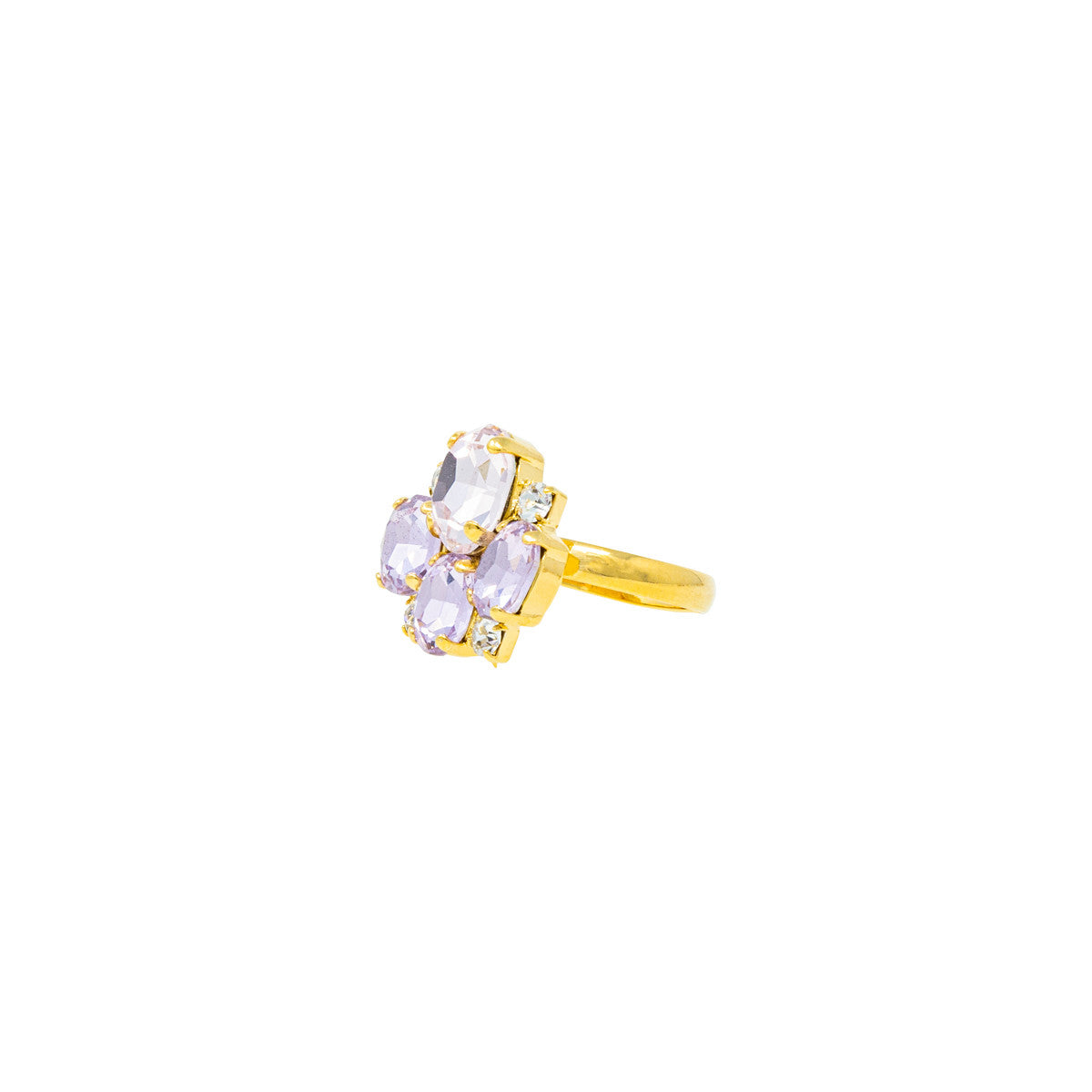 Anello con Pietre e Strass Rosaline