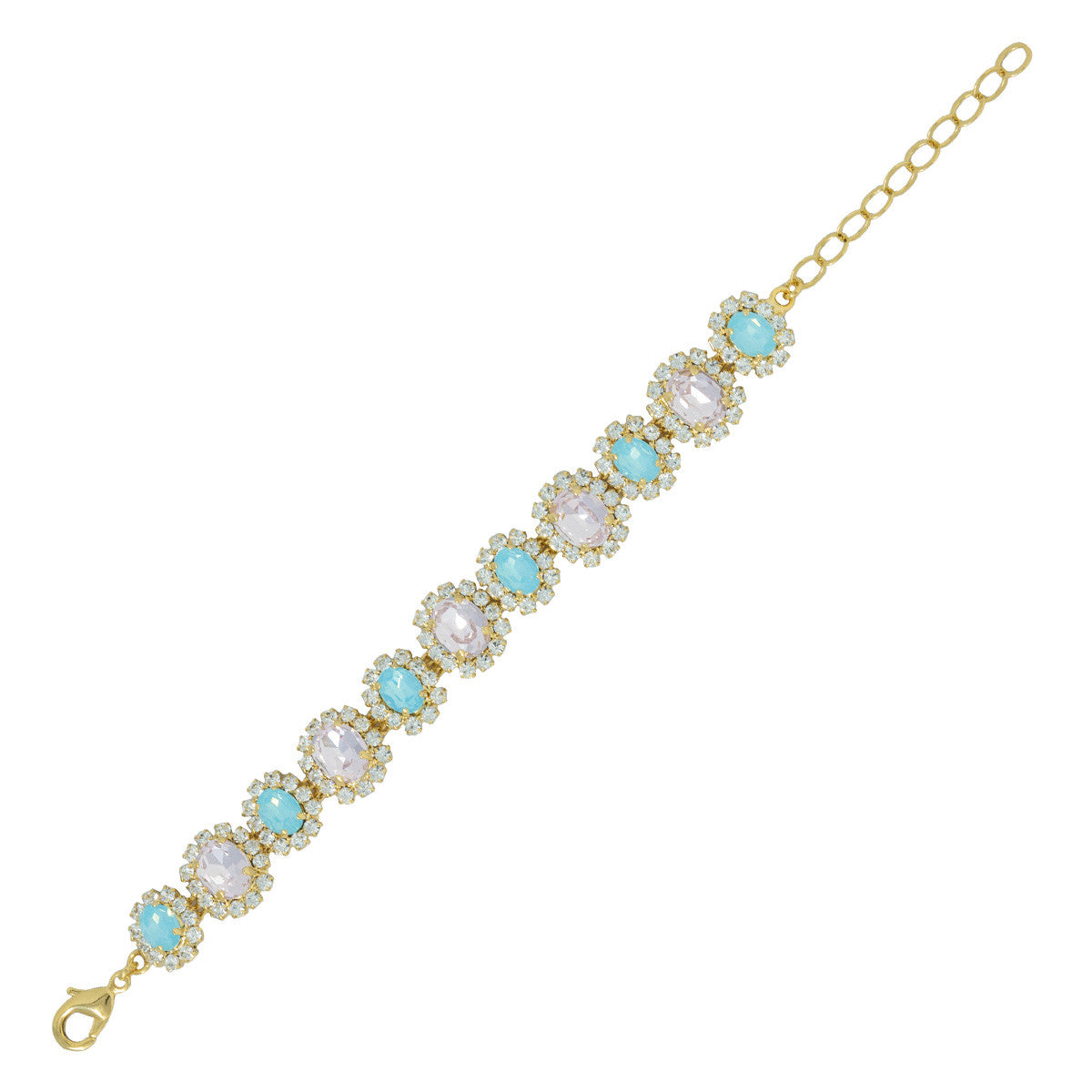 Bracciale con Pietre e Strass Luxury Royal
