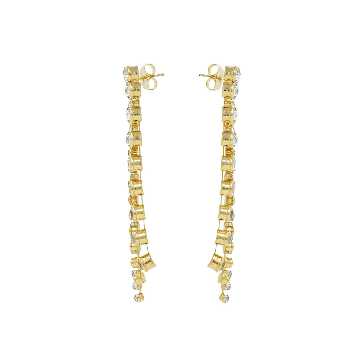 Orecchini Pendenti Strass Calypso