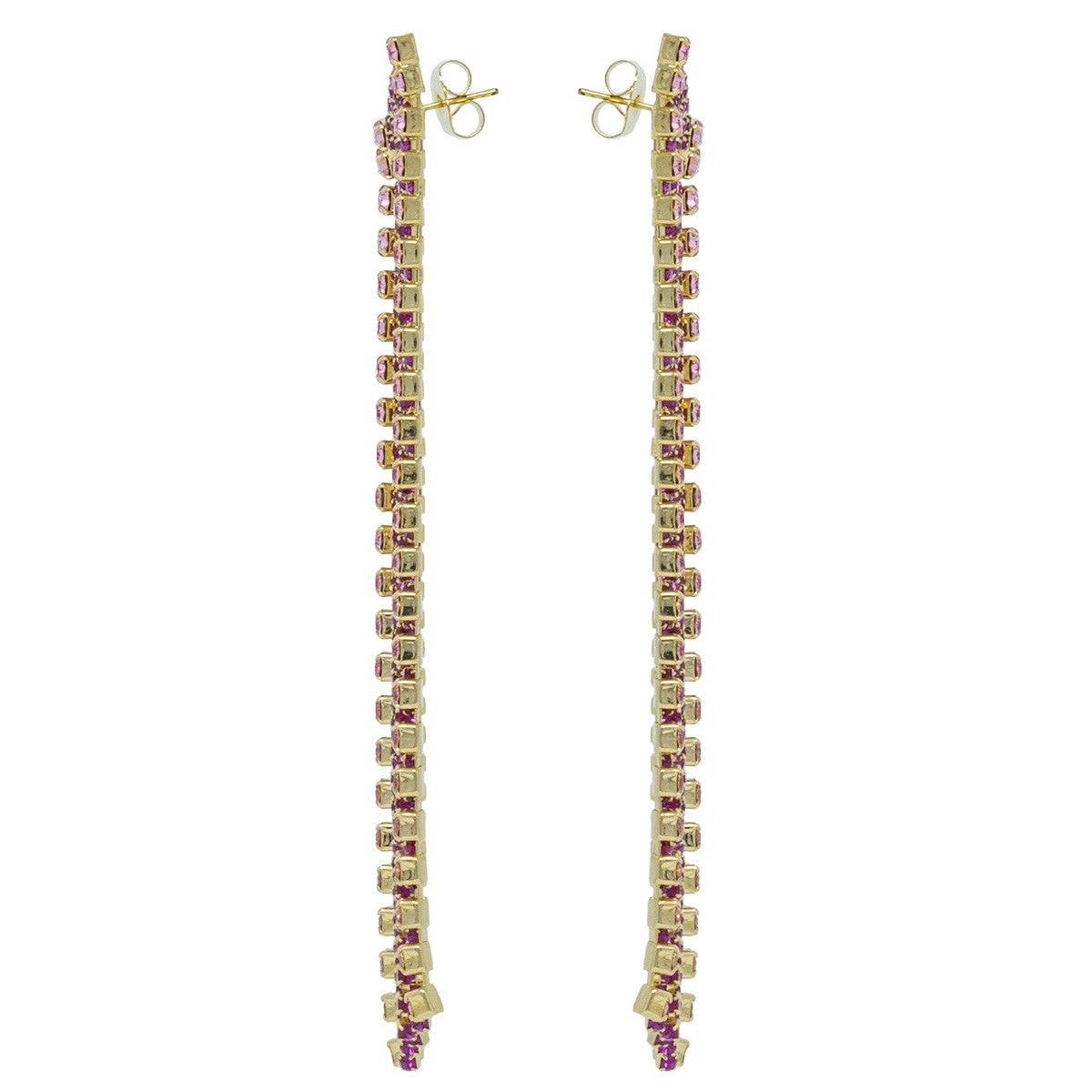 Orecchini Pendenti Strass Atene