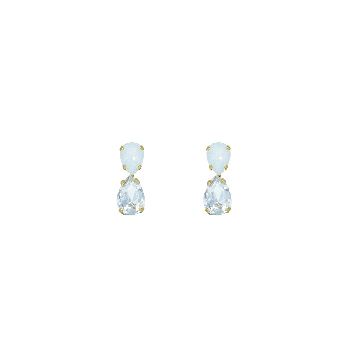 Orecchini Pendenti Pietre Dual Queenly